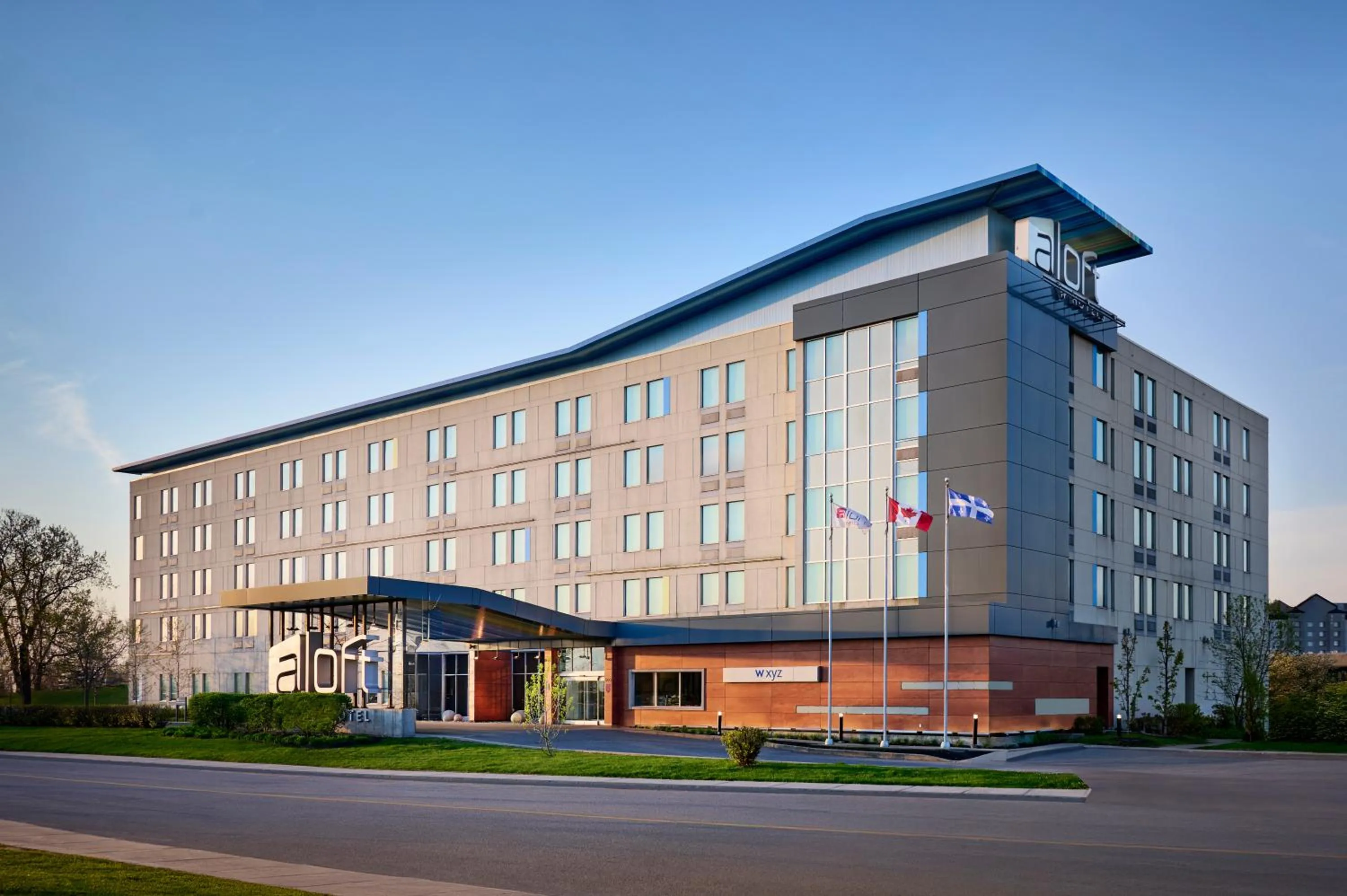 Property building in Aloft Montreal Airport