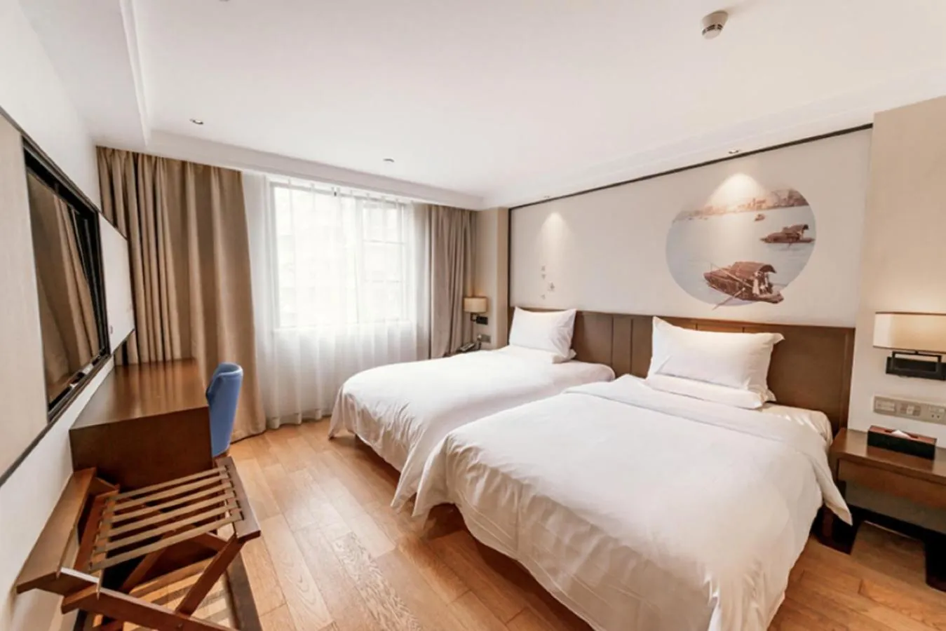 Bed in Guangzhou City Join Hotel Shipai Qiao metro Branch
