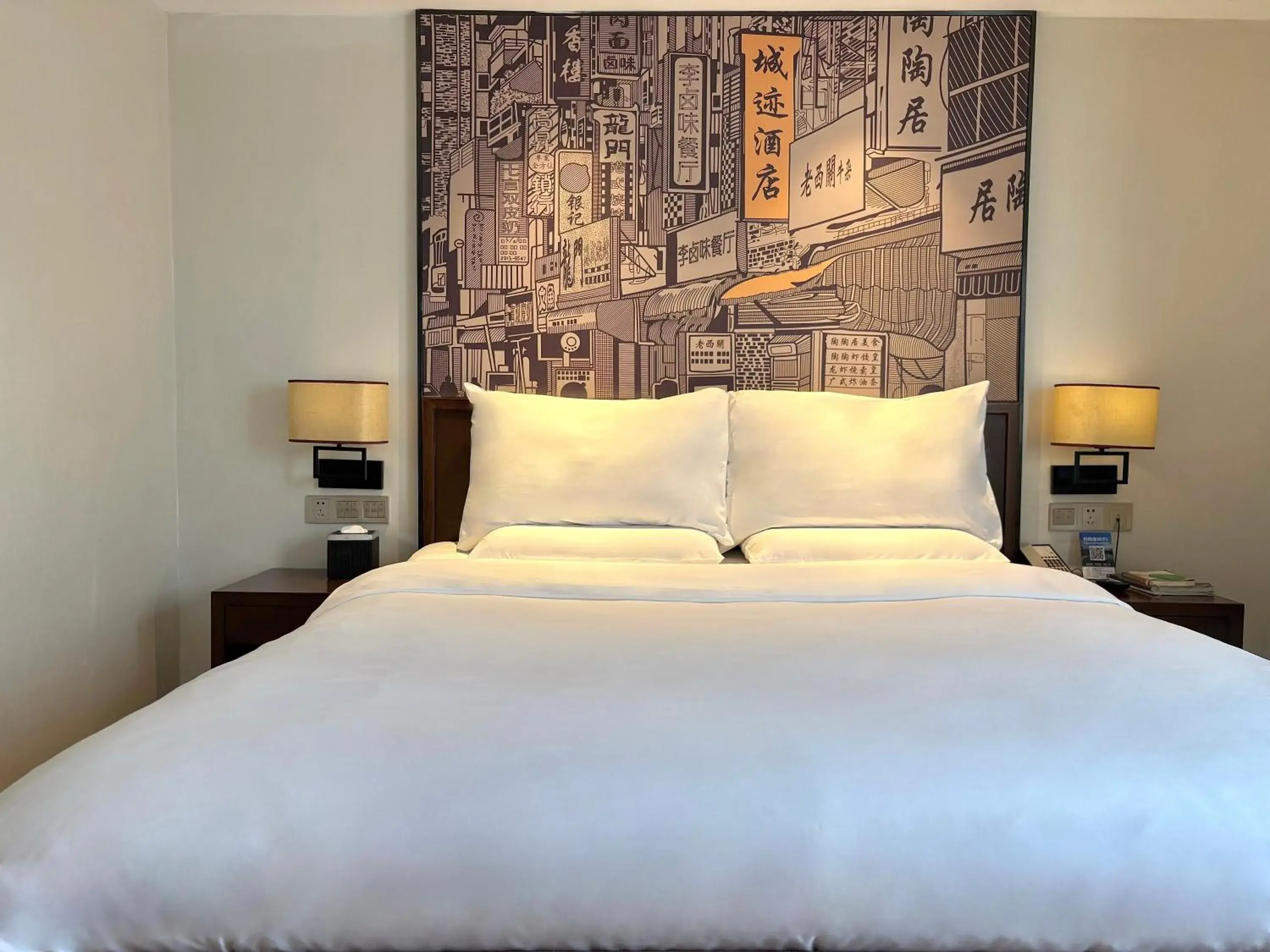 Deluxe Queen Room in Guangzhou City Join Hotel Shipai Qiao metro Branch Deluxe Queen Room in Guangzhou City Join Hotel Shipai Qiao metro Branch