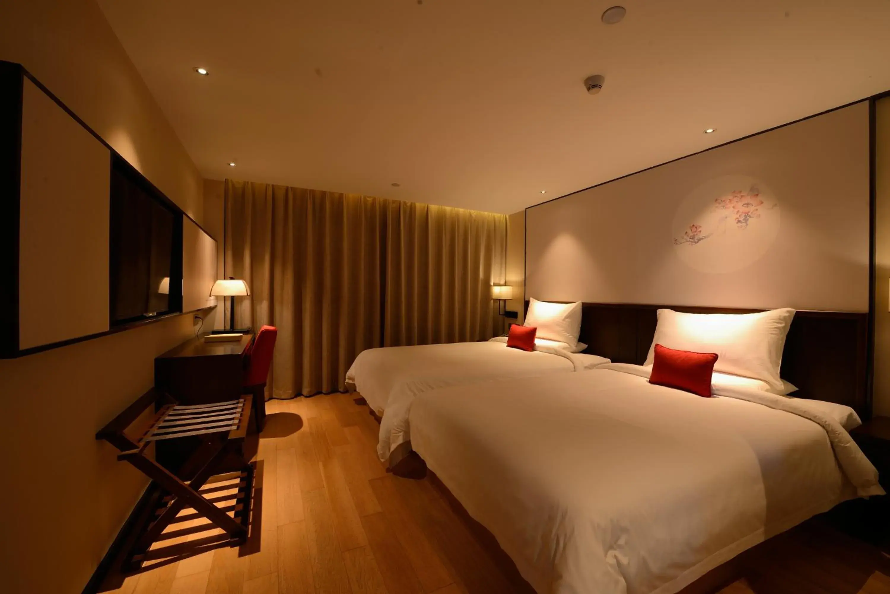 Deluxe Twin Room in Guangzhou City Join Hotel Shipai Qiao metro Branch Deluxe Twin Room in Guangzhou City Join Hotel Shipai Qiao metro Branch