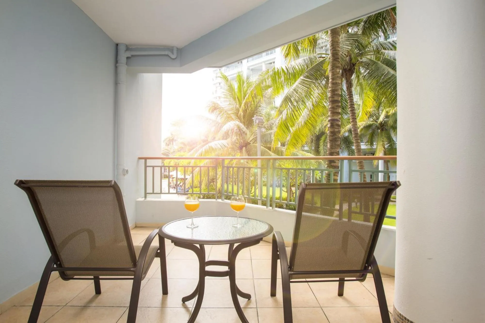 Balcony/Terrace in Tianze Beach Resort