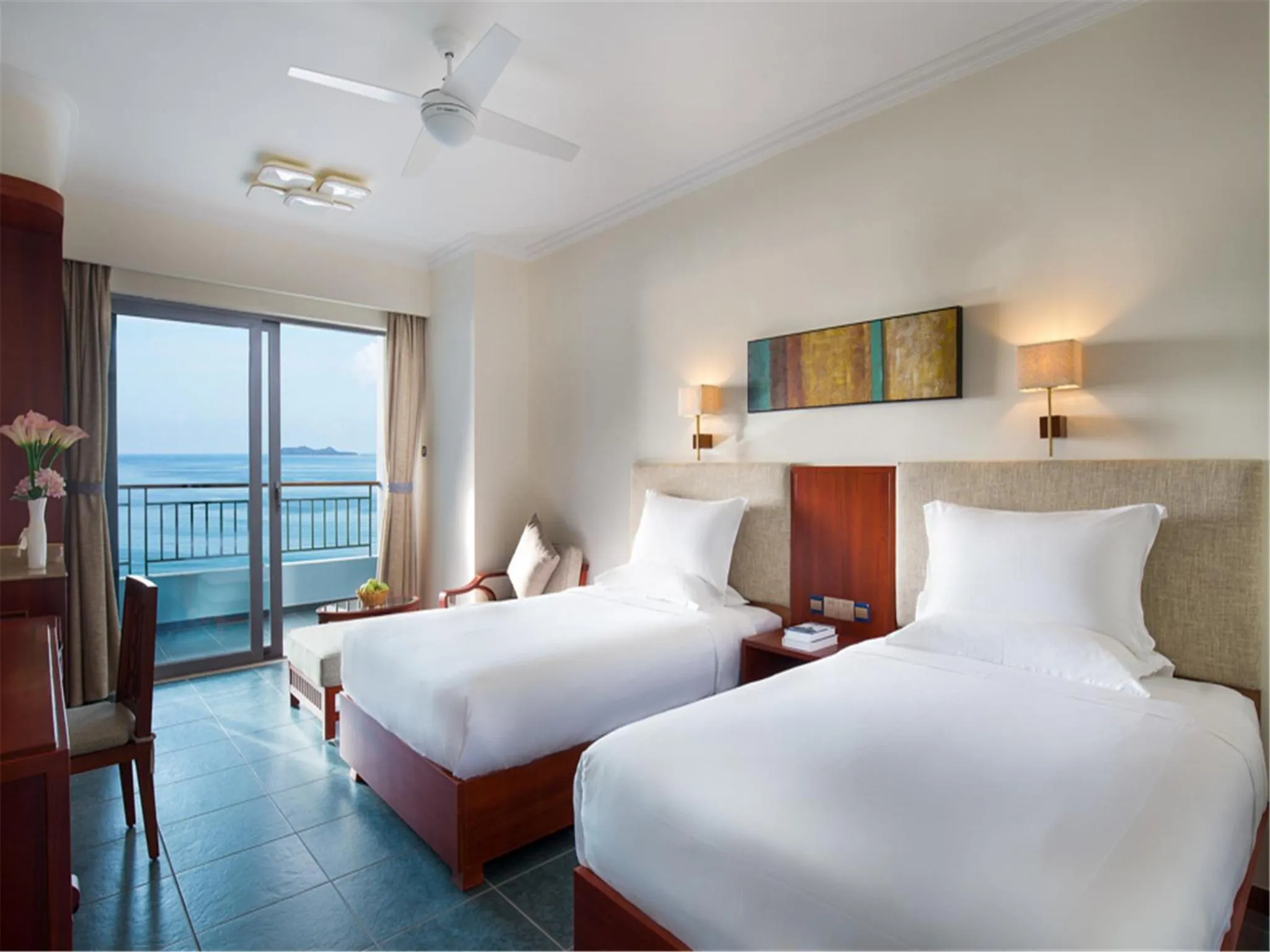 Bedroom in Tianze Beach Resort