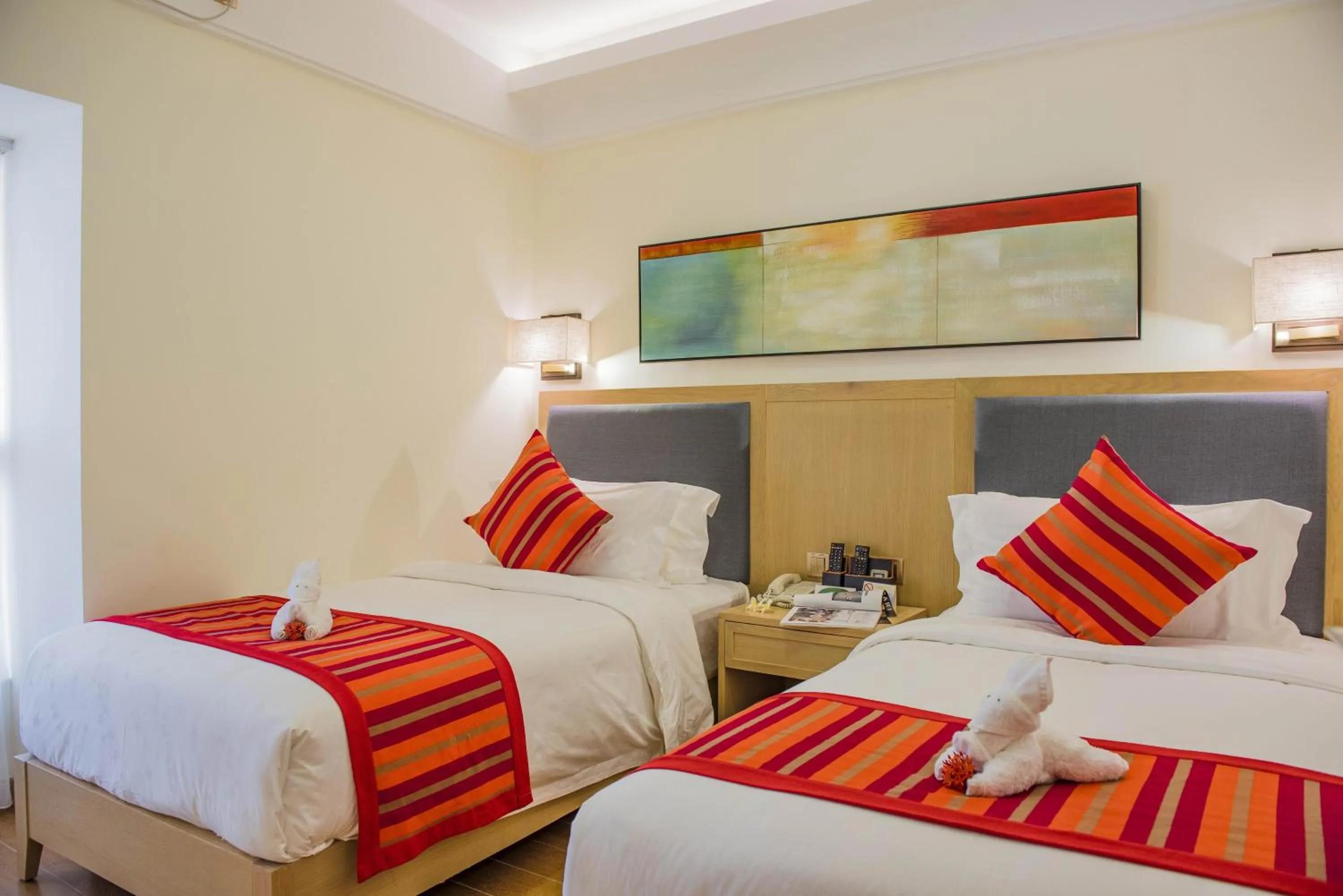 Bedroom in Tianze Beach Resort