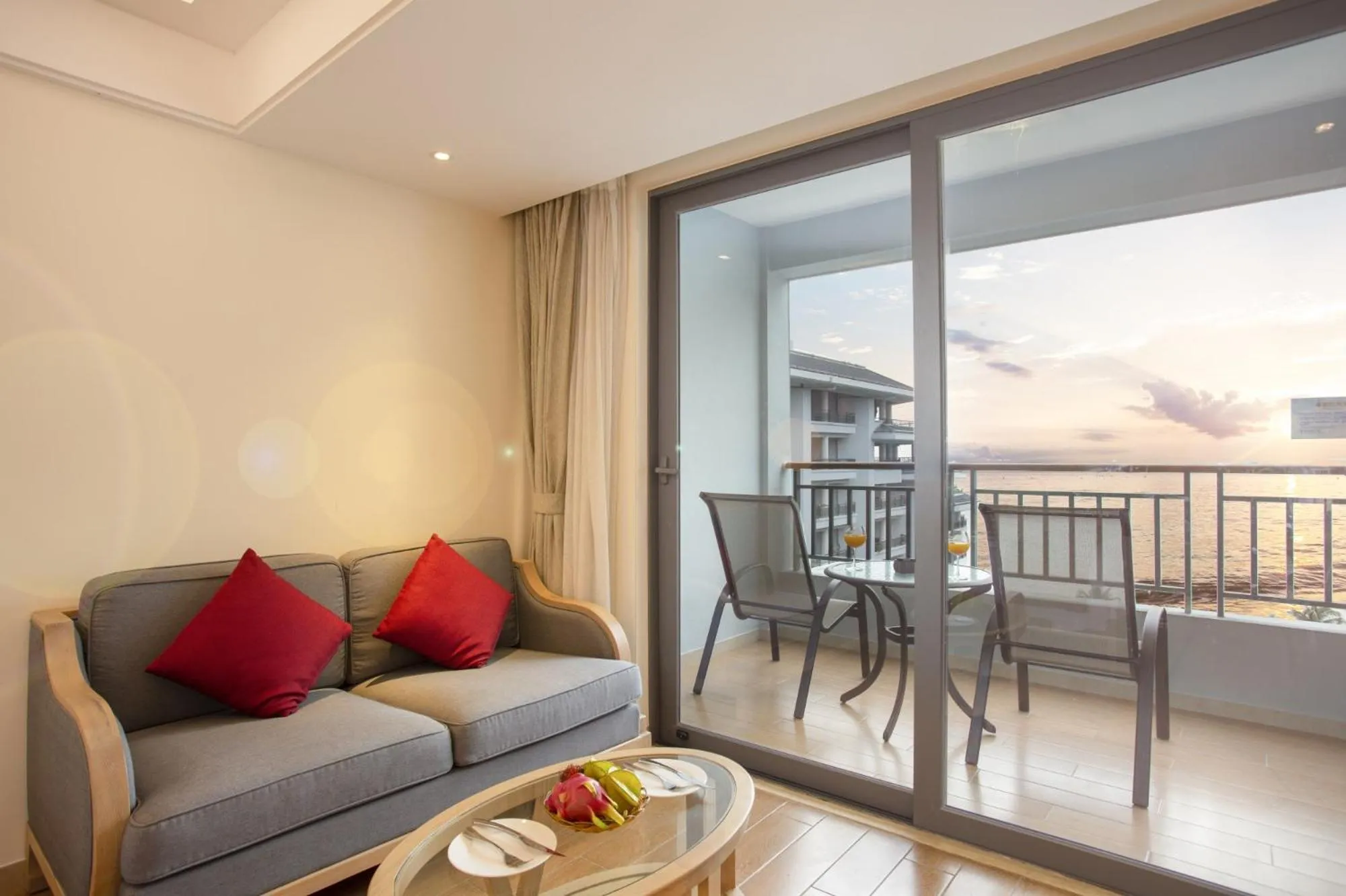 Balcony/Terrace in Tianze Beach Resort