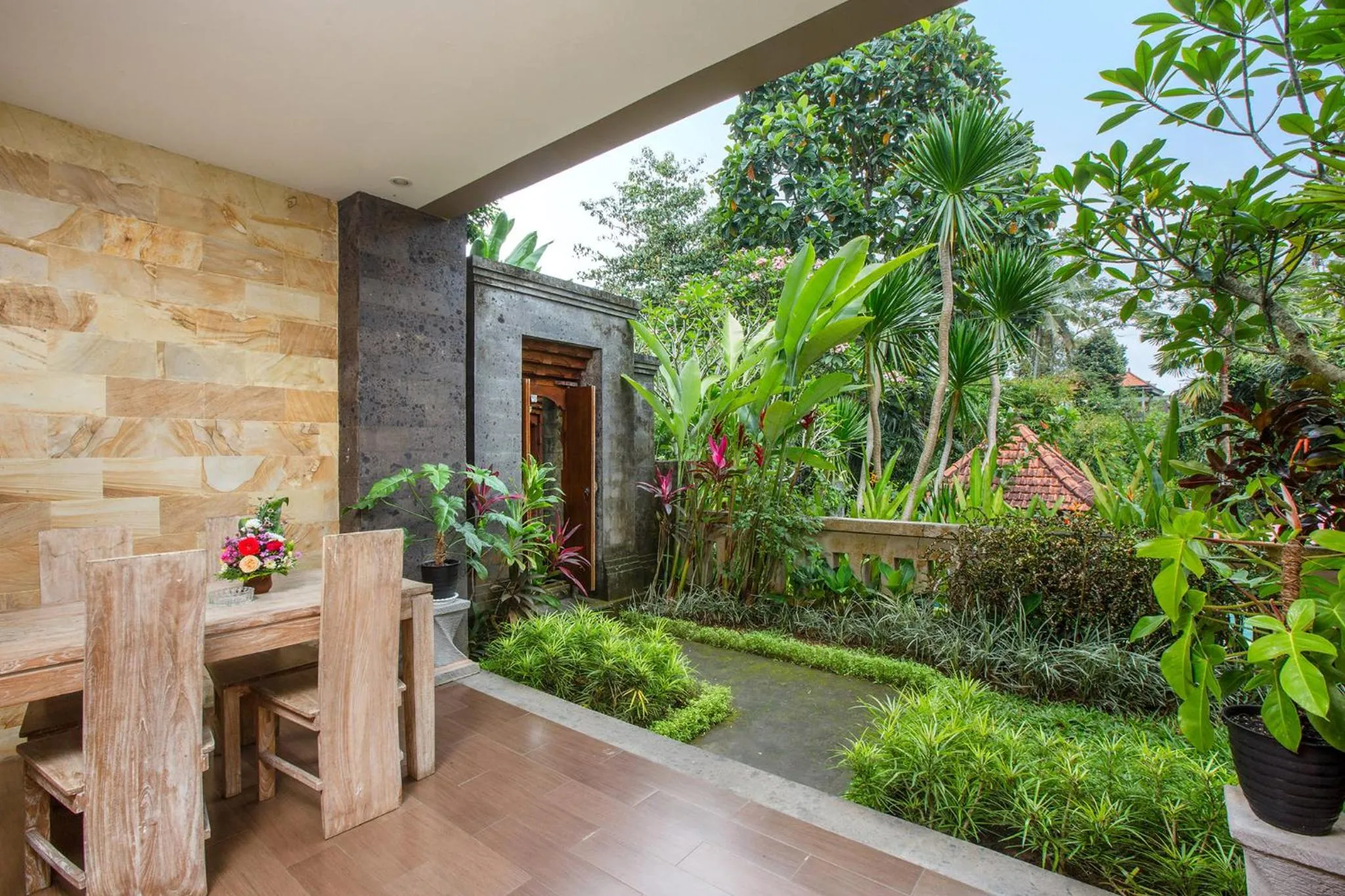 Patio in Alas Petulu Villa Resort and Spa