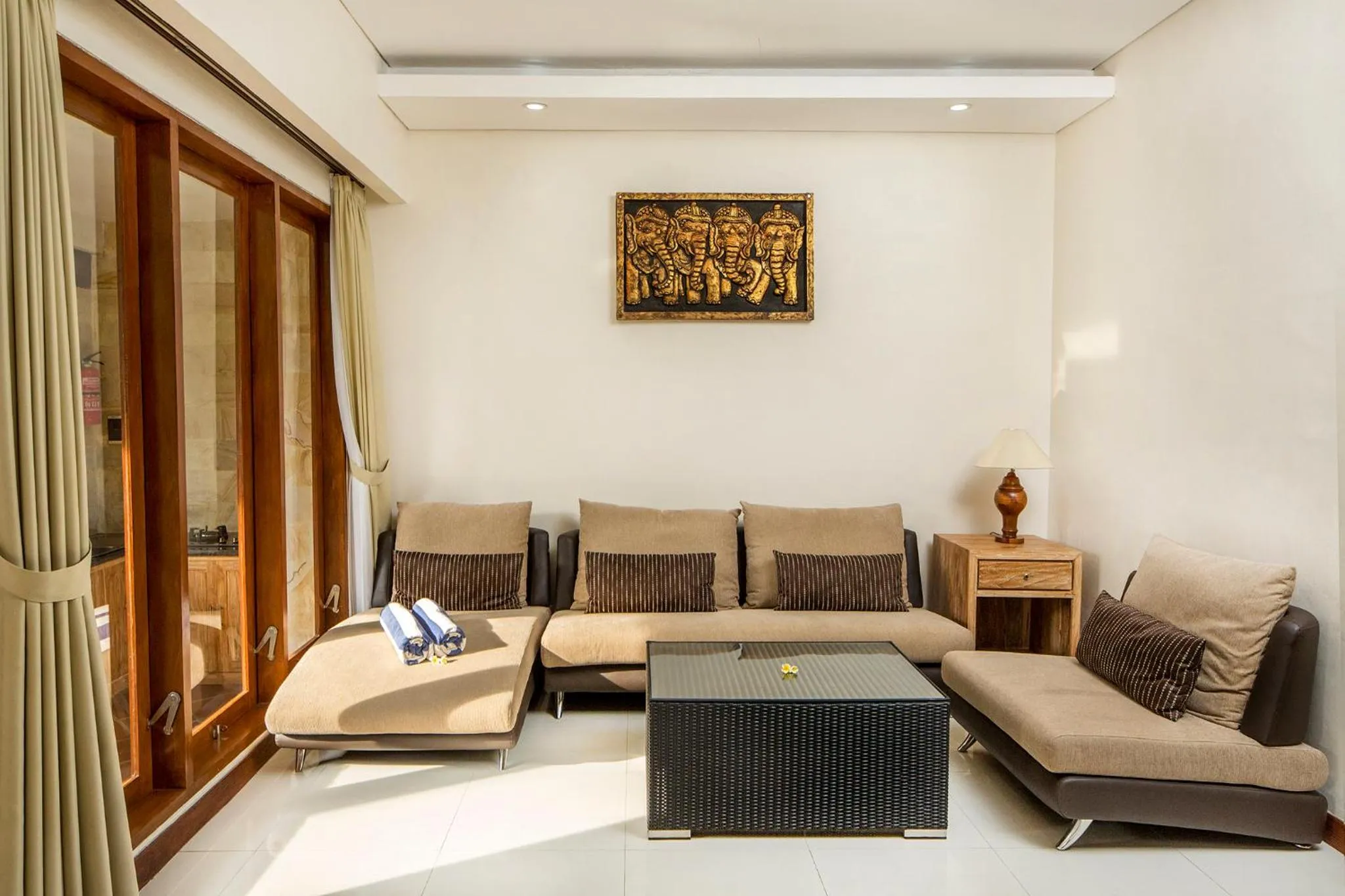 Living room in Alas Petulu Villa Resort and Spa