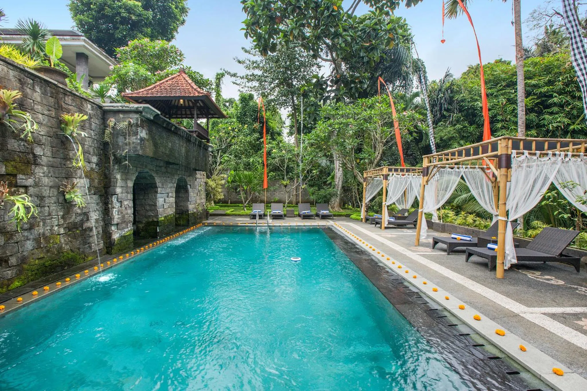 Garden in Alas Petulu Villa Resort and Spa