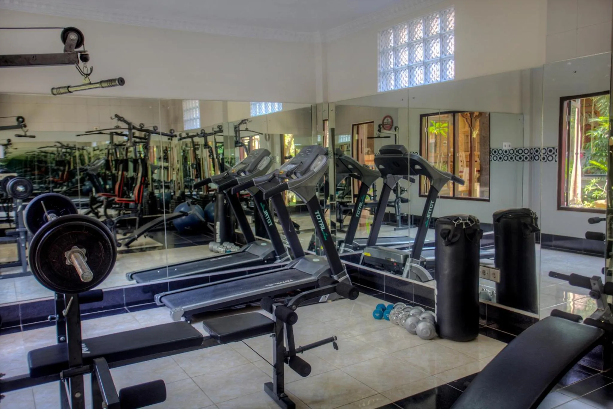 Fitness centre/facilities in Alas Petulu Villa Resort and Spa