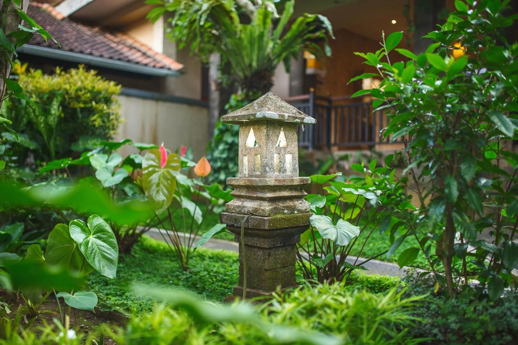 Garden in Alas Petulu Villa Resort and Spa