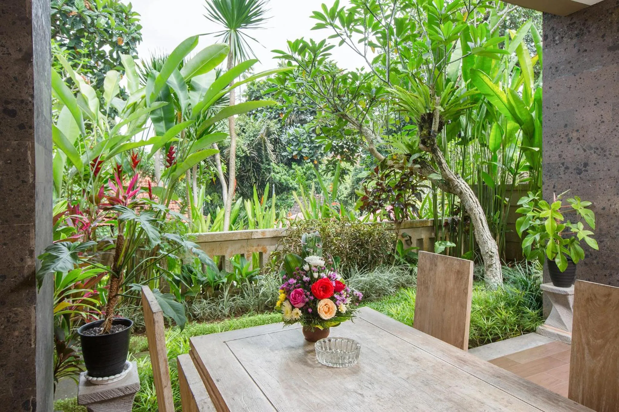 Garden in Alas Petulu Villa Resort and Spa