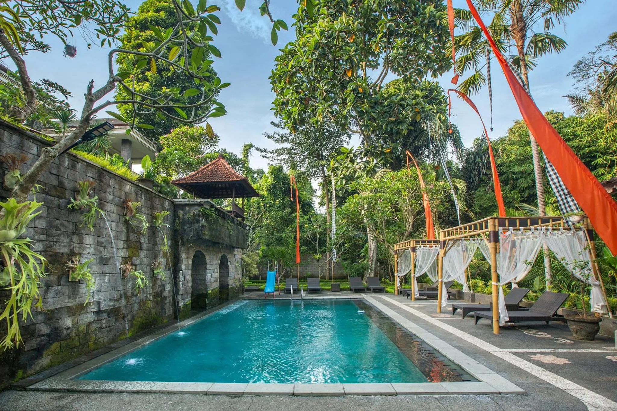 Garden in Alas Petulu Villa Resort and Spa