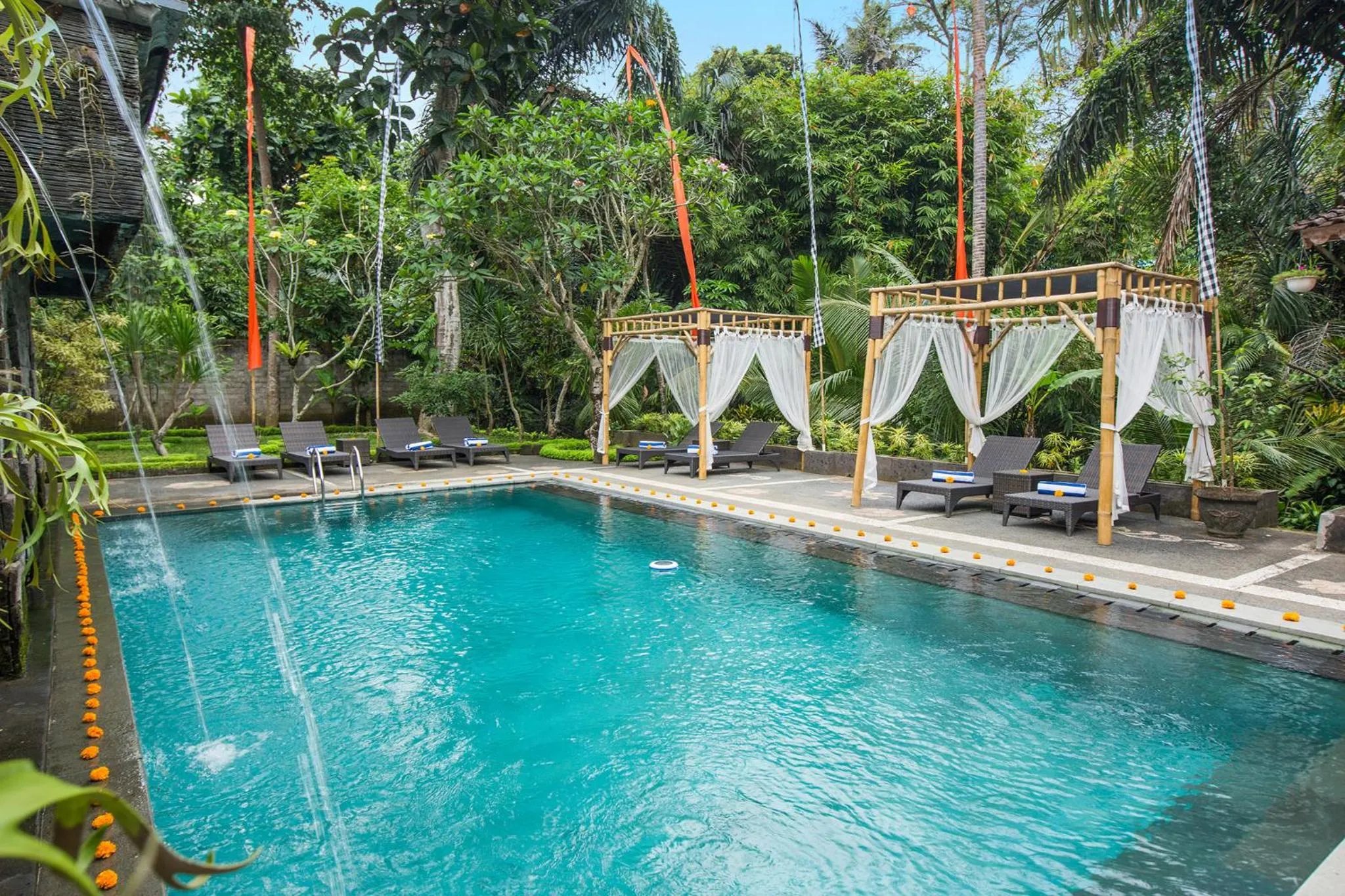 Garden in Alas Petulu Villa Resort and Spa