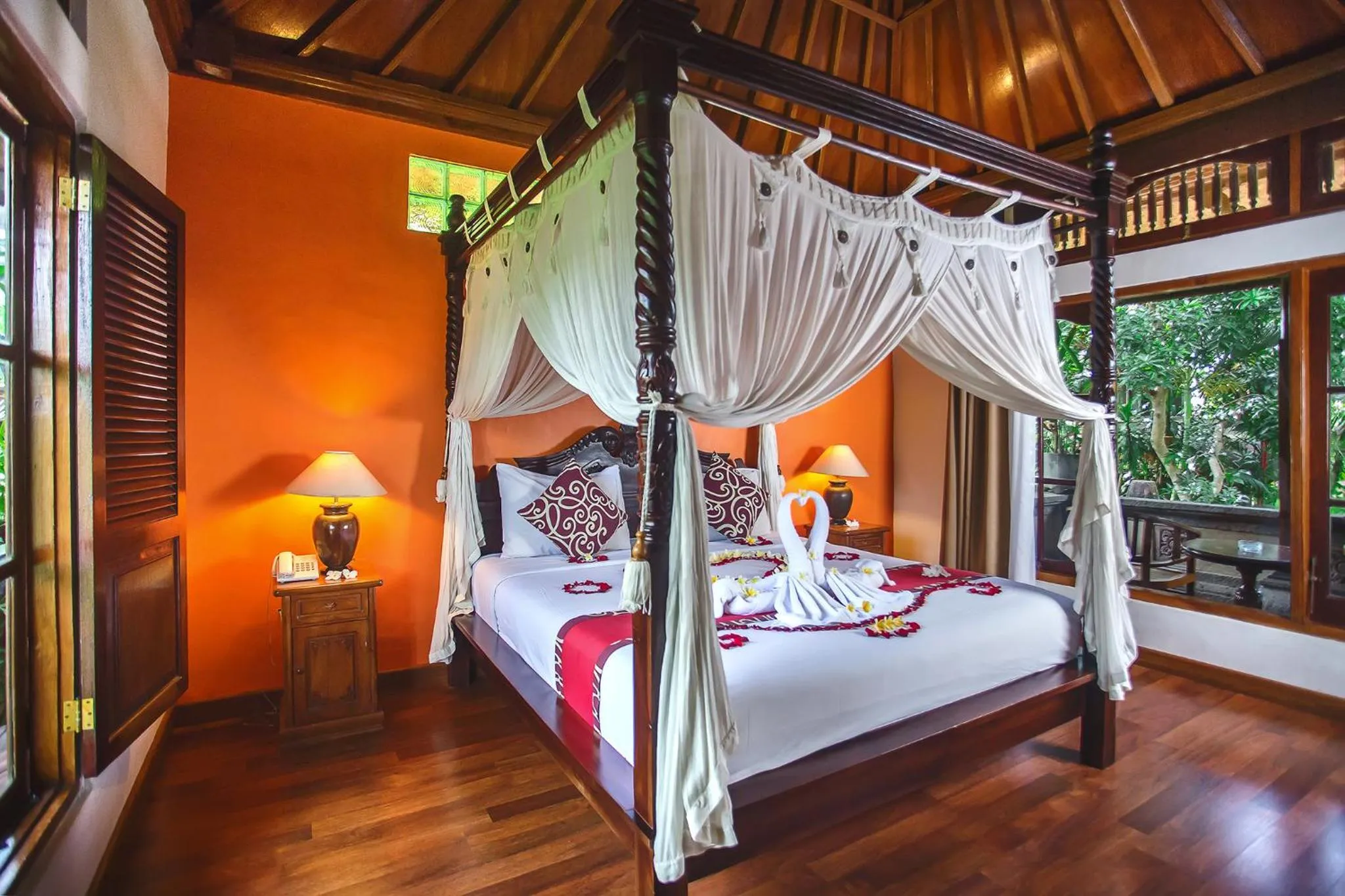 Bed in Alas Petulu Villa Resort and Spa