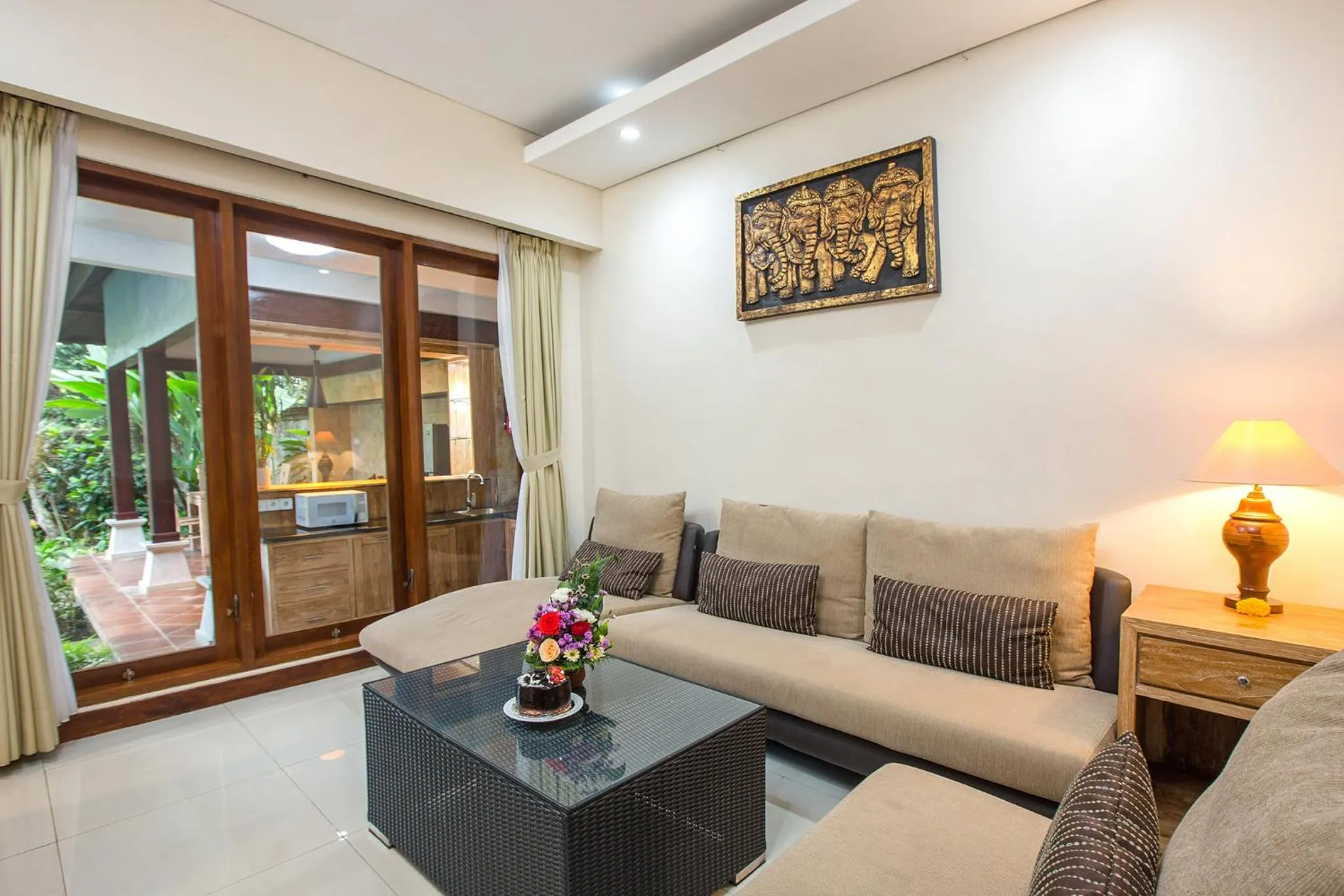 Living room in Alas Petulu Villa Resort and Spa