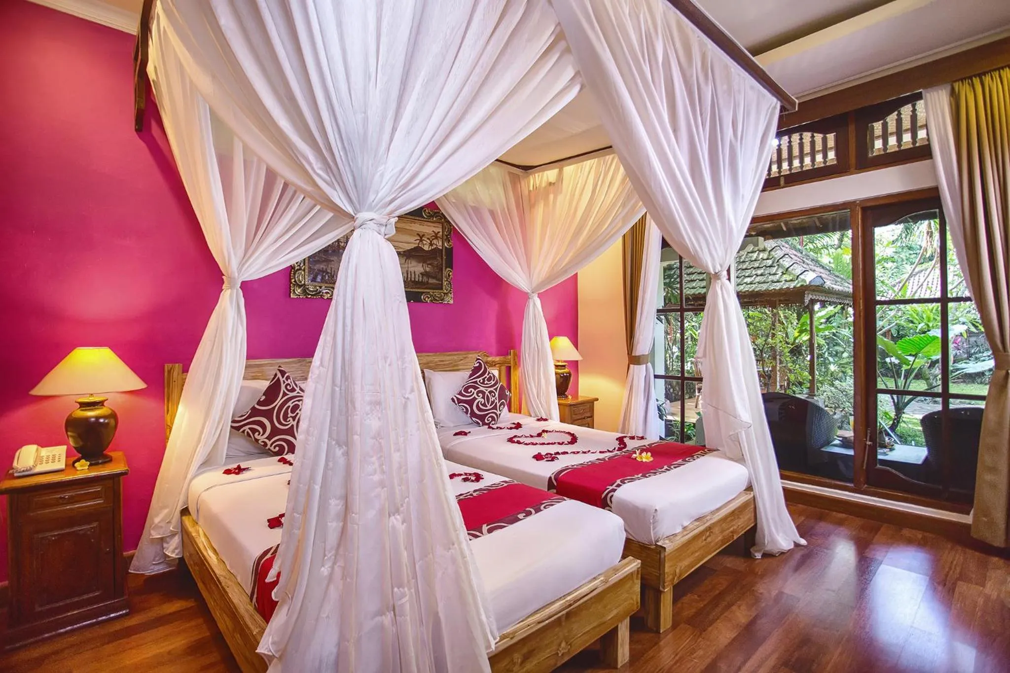 Bed in Alas Petulu Villa Resort and Spa