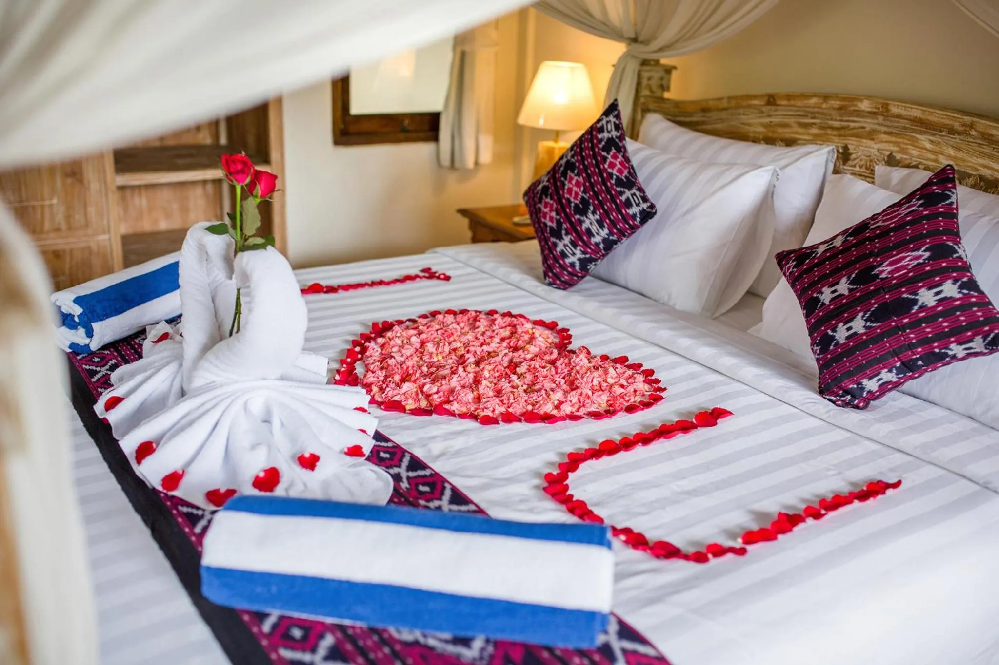 Bed in Alas Petulu Villa Resort and Spa