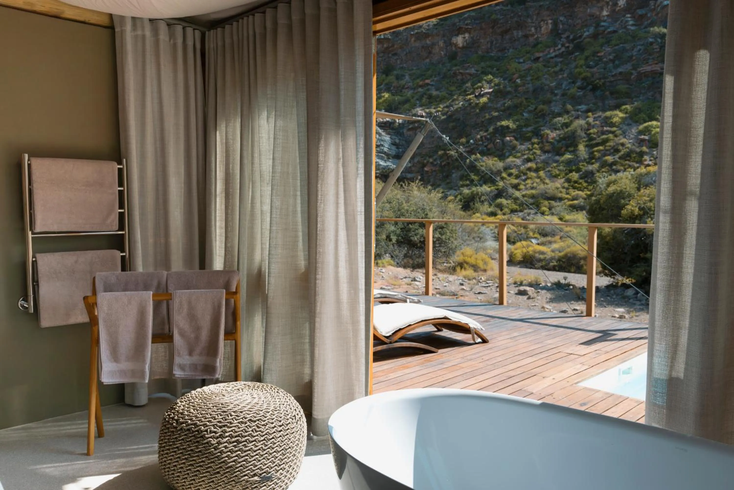 View (from property/room) in Sanbona Wildlife Reserve