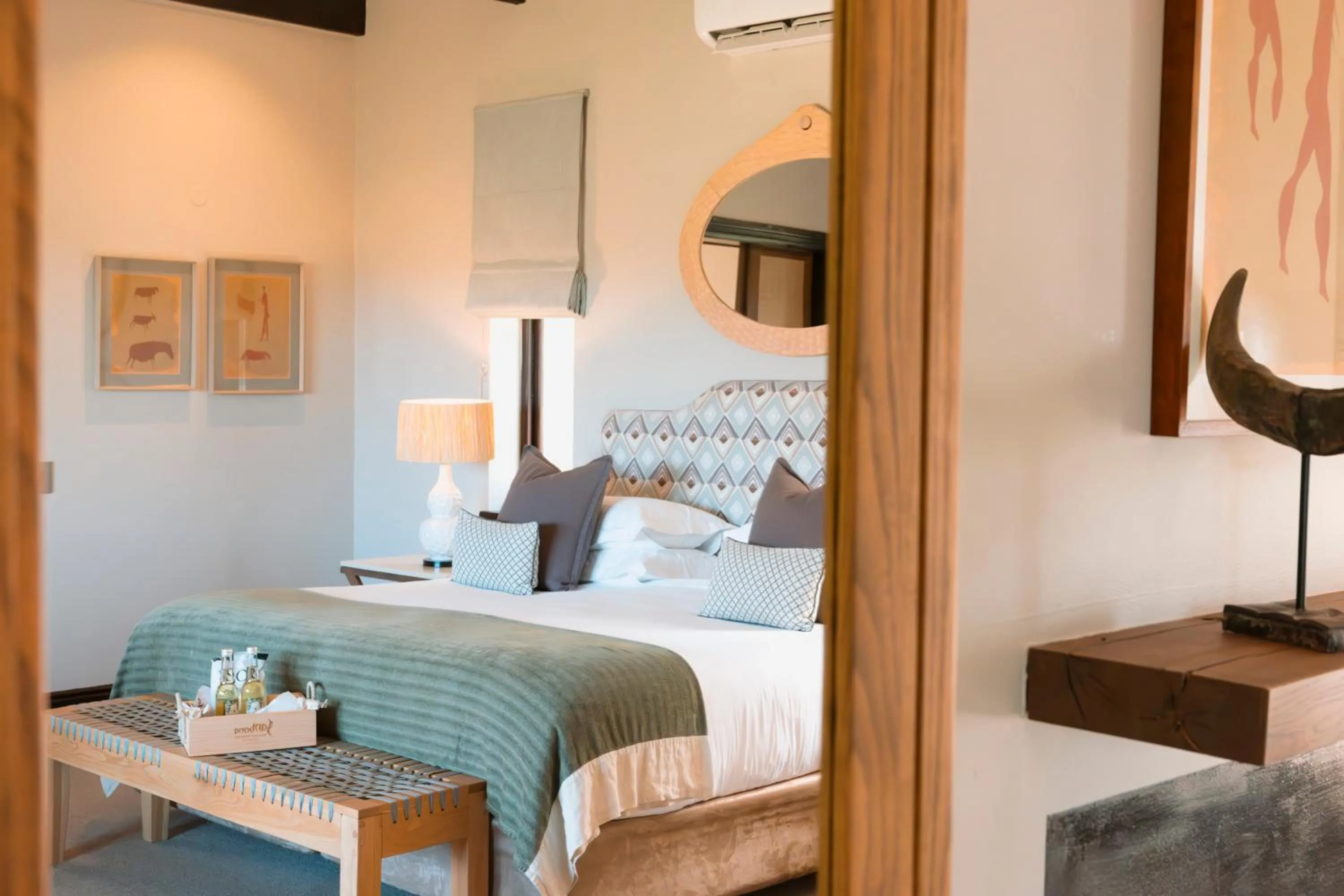 Bedroom, Bed in Sanbona Wildlife Reserve