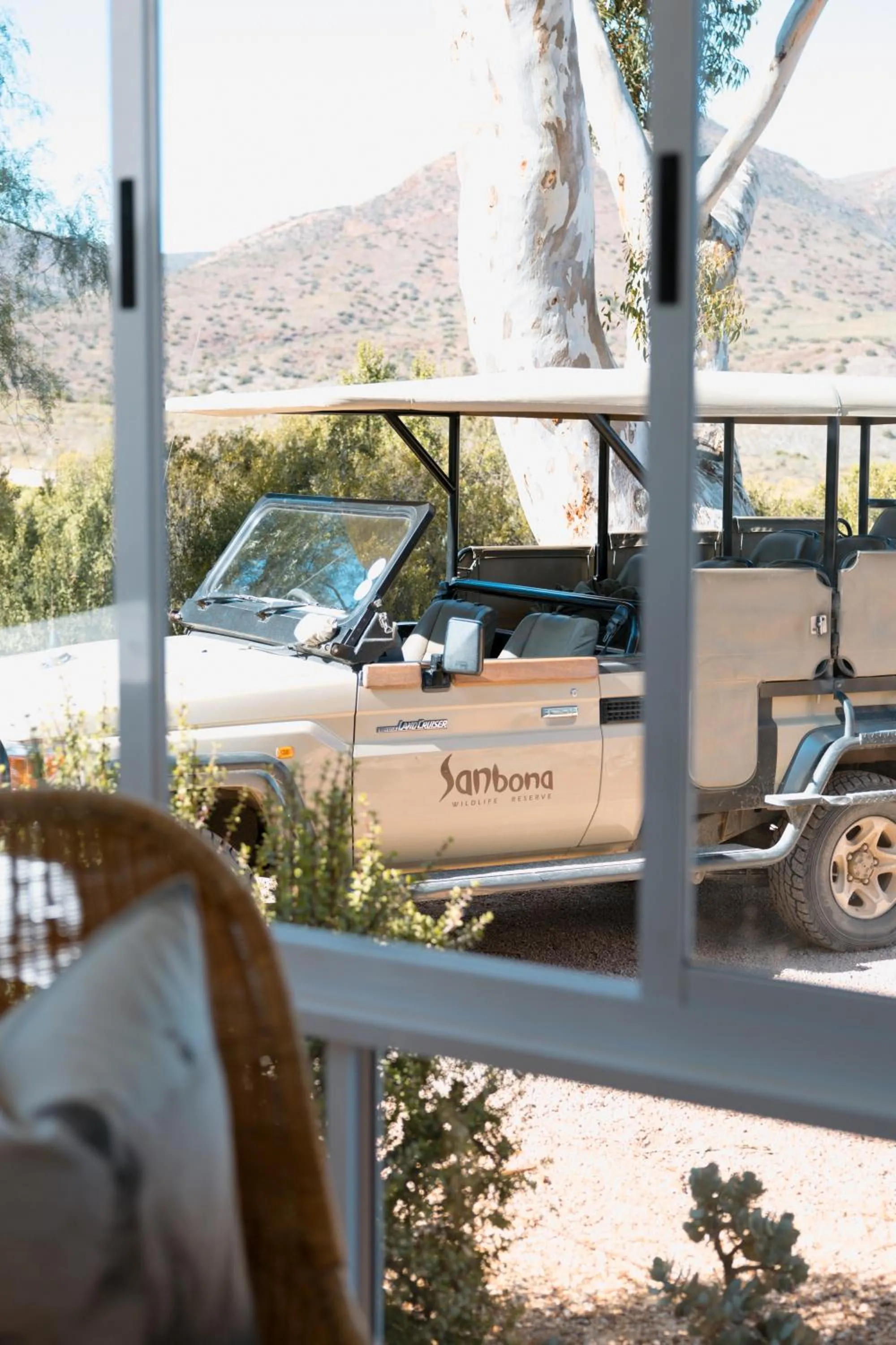 View (from property/room) in Sanbona Wildlife Reserve