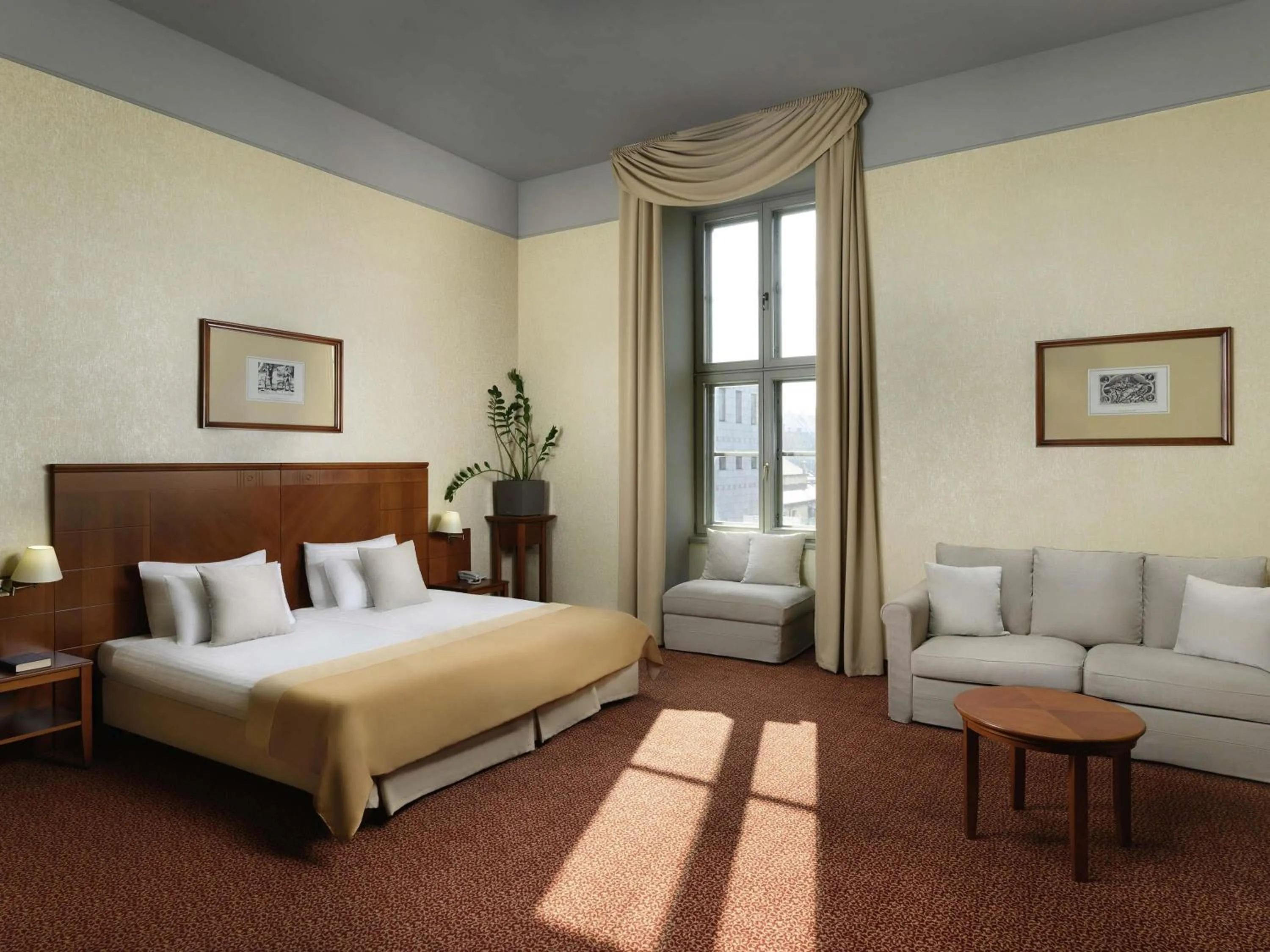 Photo of the whole room, Bed in Mercure Szekesfehervar Magyar Kiraly