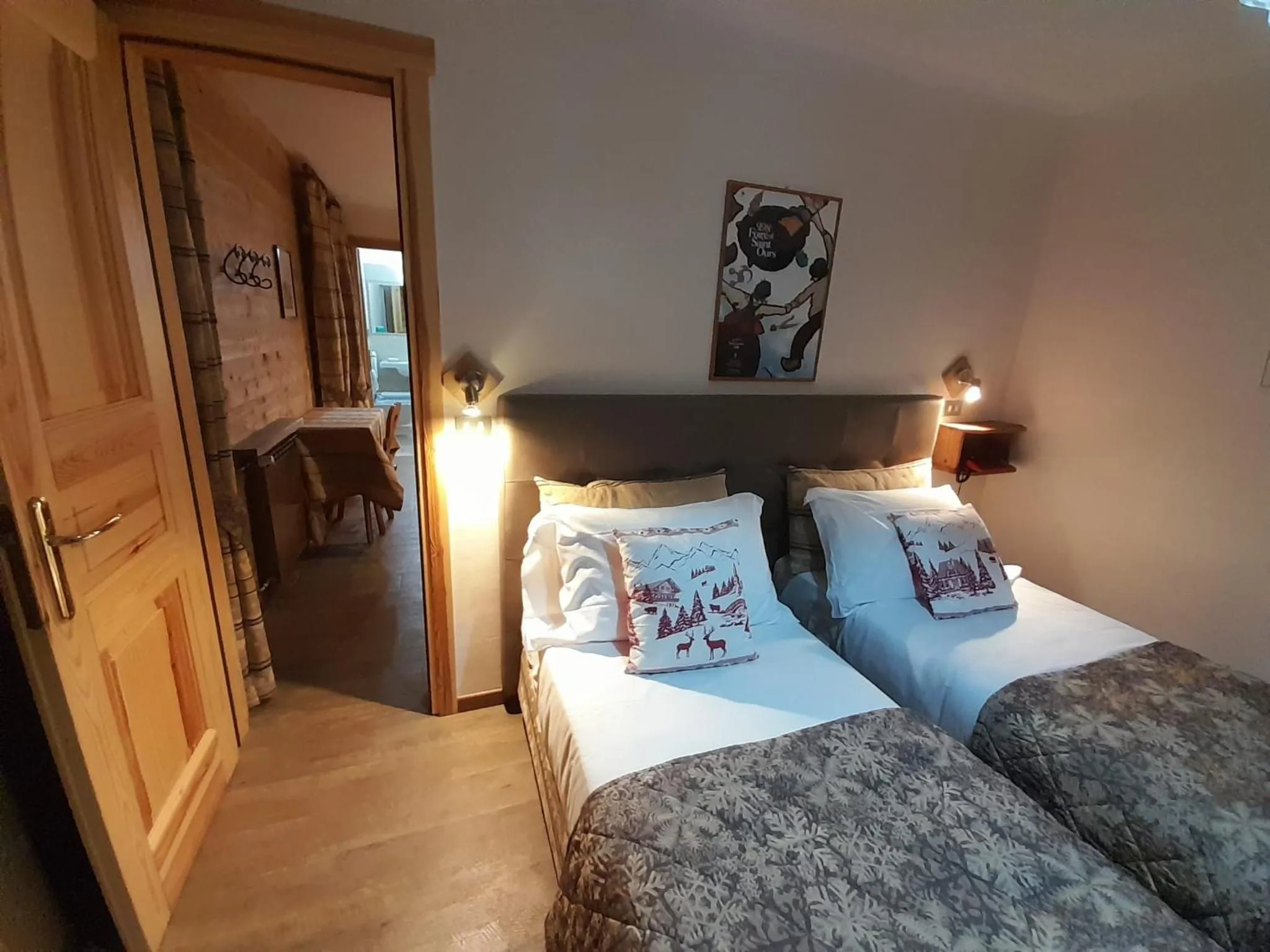 Bed in Hotel Astoria