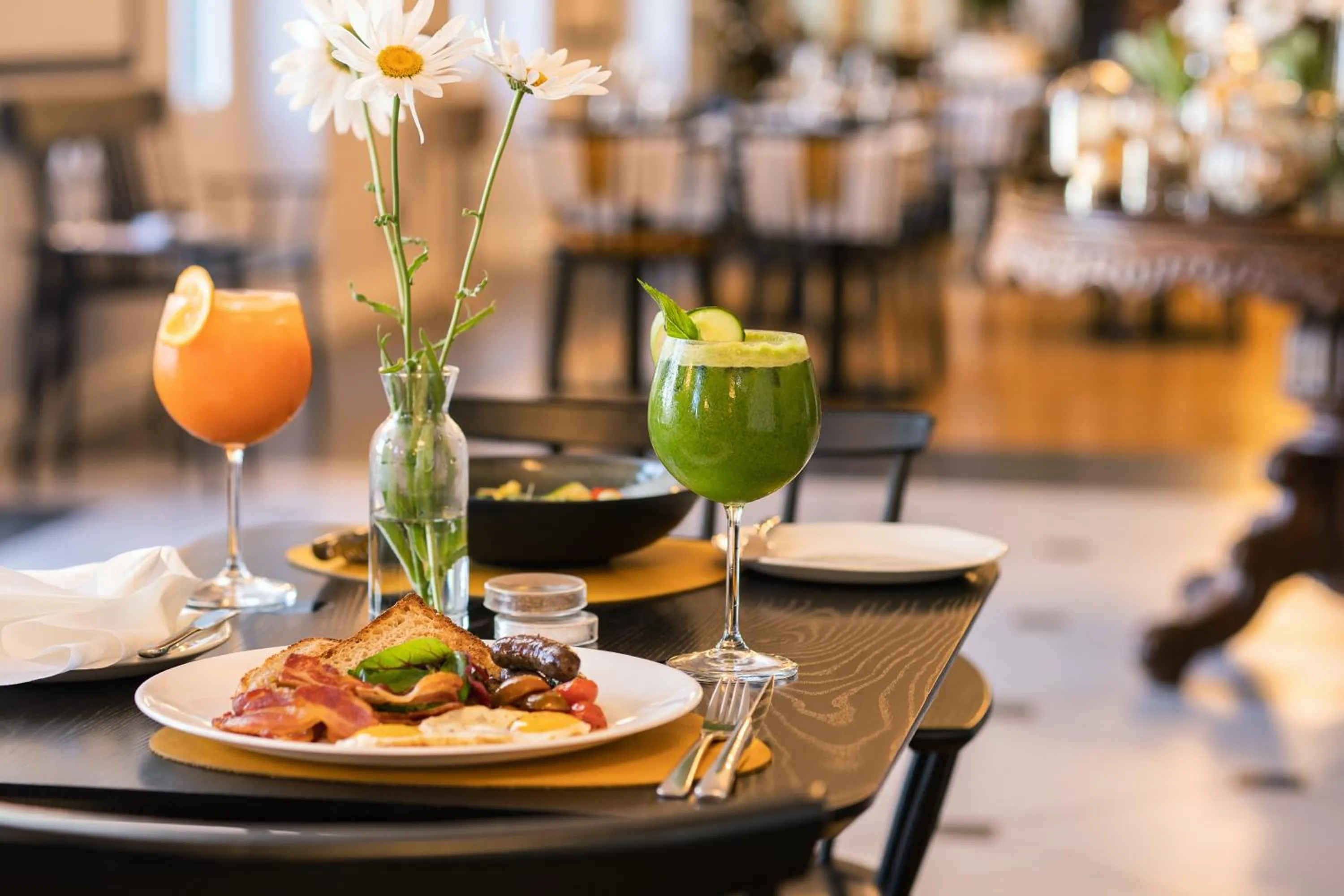 Breakfast in Grande Roche Hotel