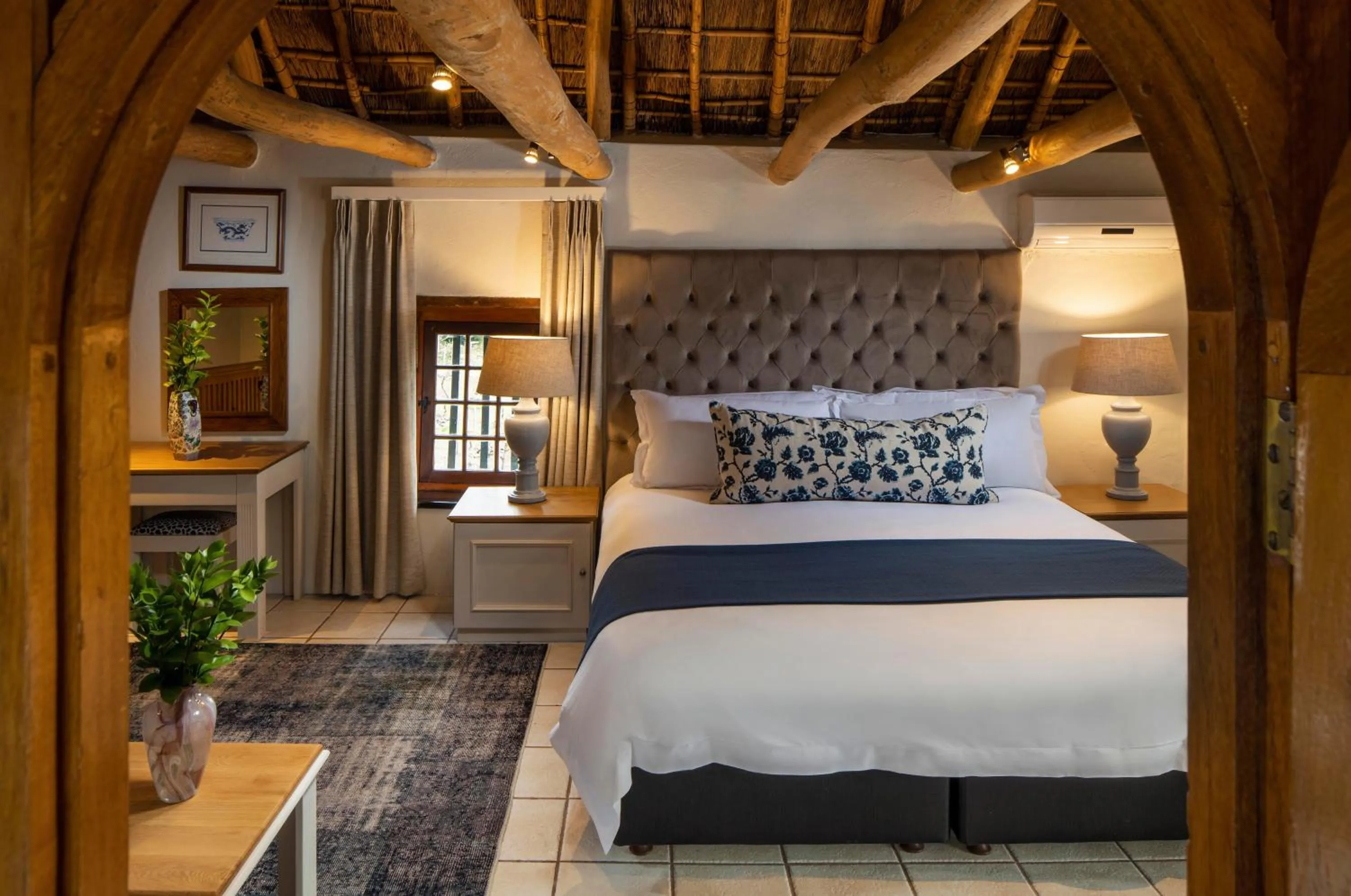 Bed in Grande Roche Hotel