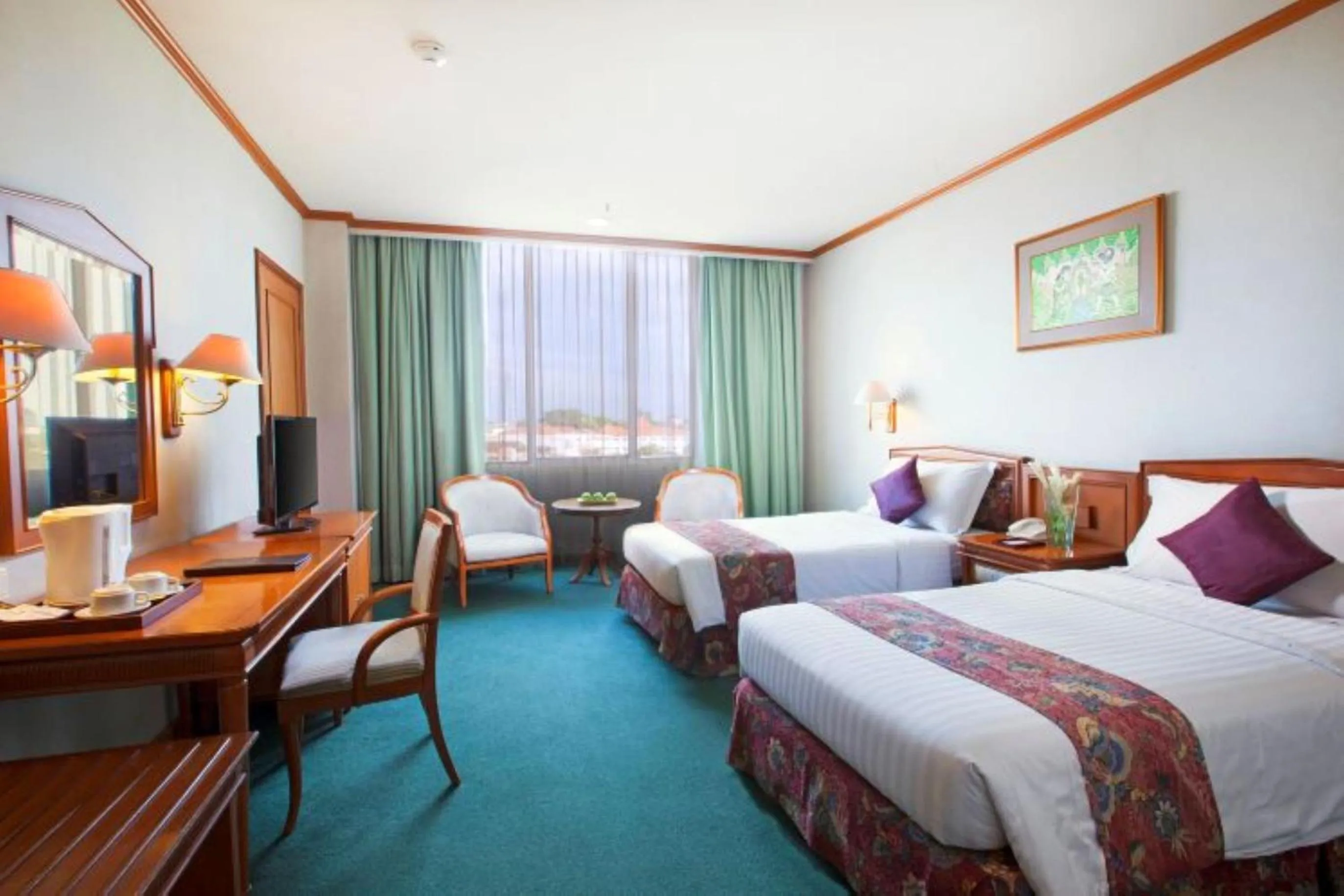 Bed in Hotel Sahid Jaya Solo