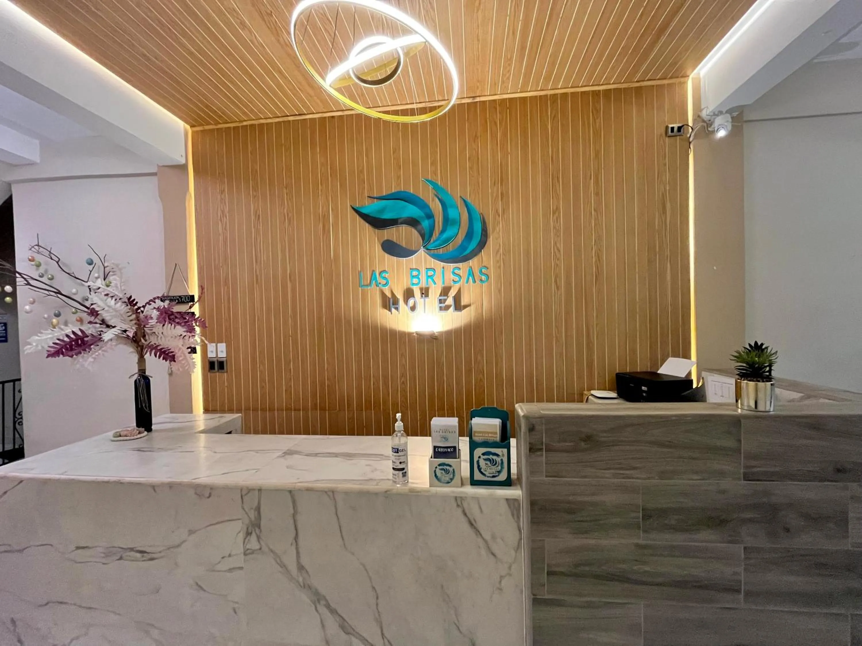 Lobby or reception in Hotel Las Brisas