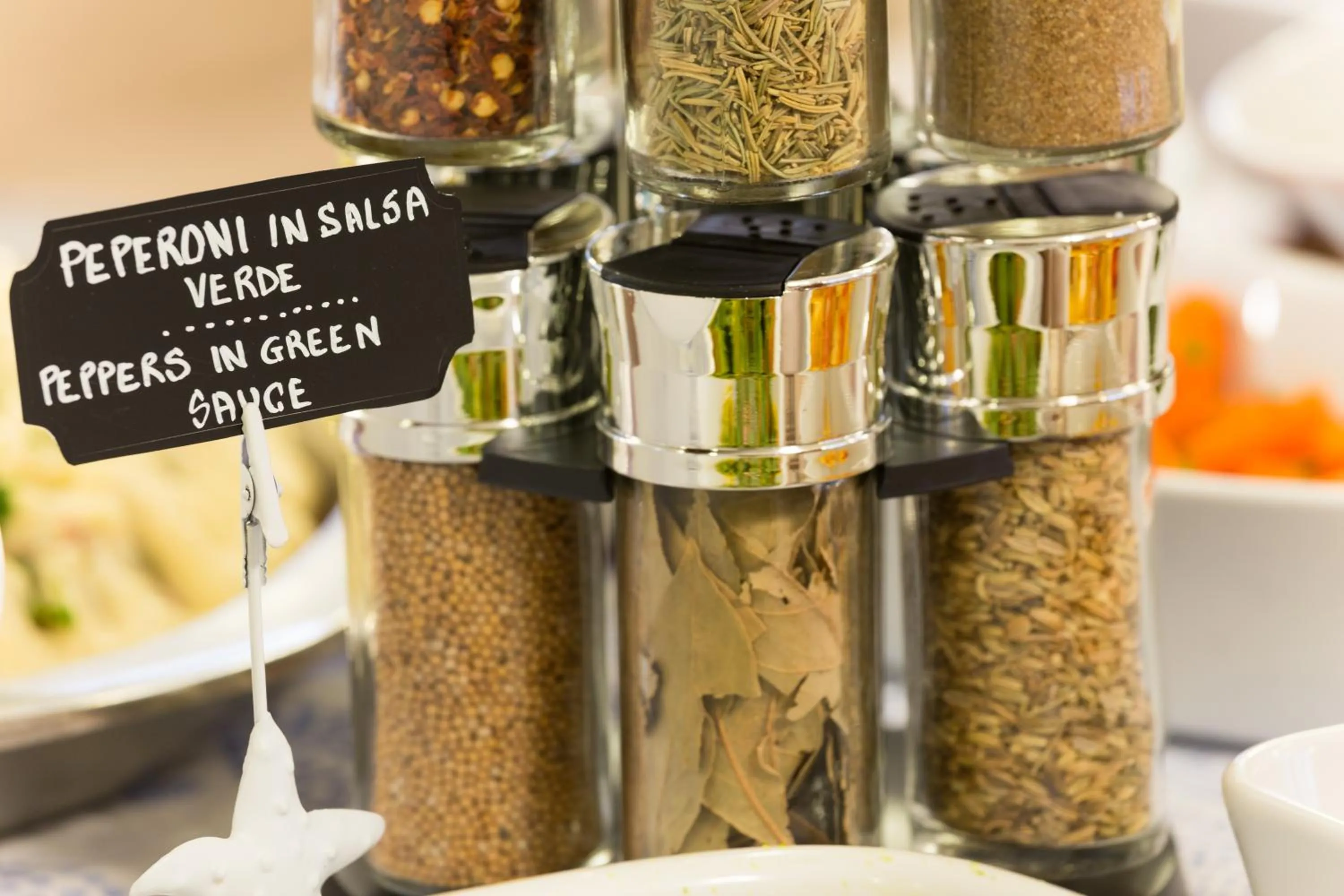 Food and drinks in Corallo Wellness Hotel