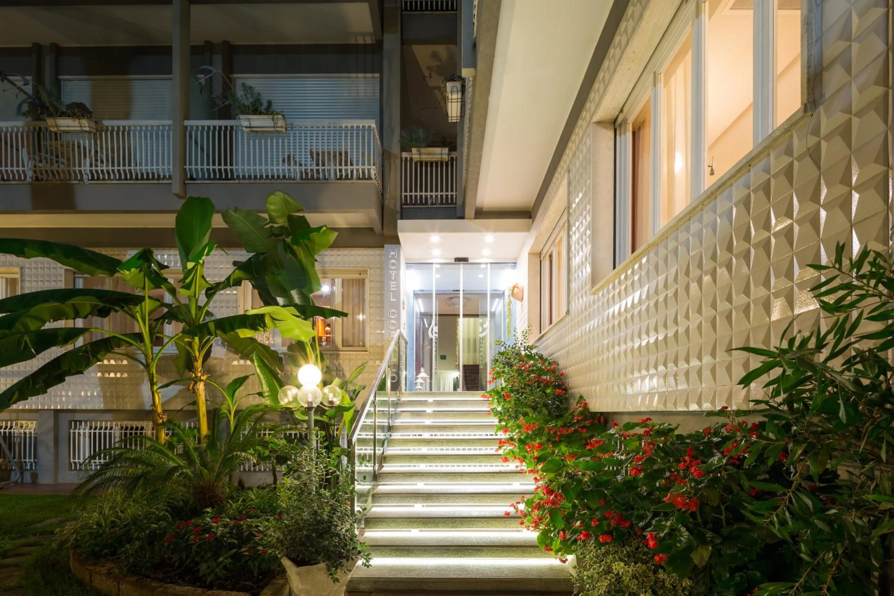 Garden view in Corallo Wellness Hotel