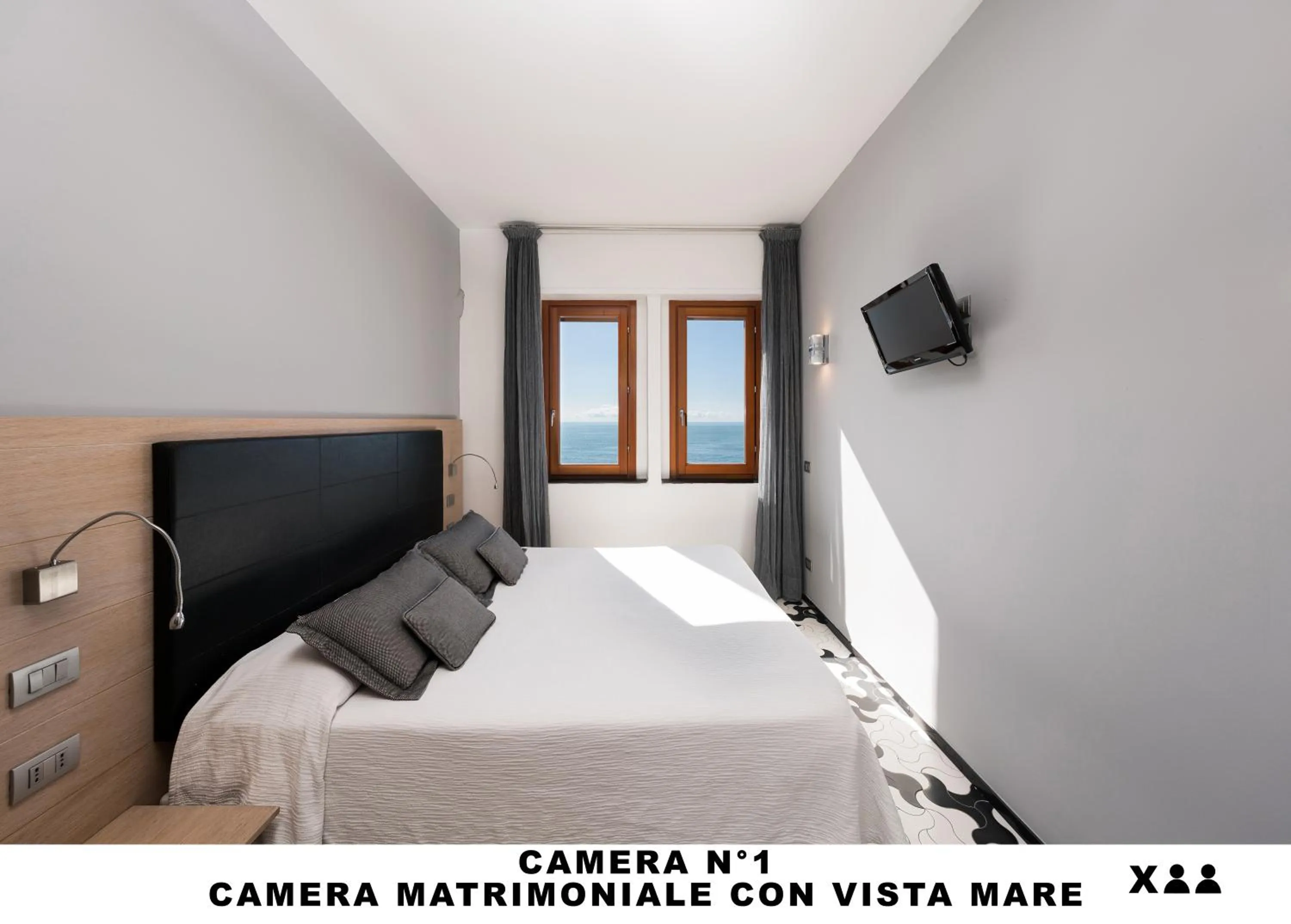 Bed in Affittacamere Lo Scoglio (Guesthouse)