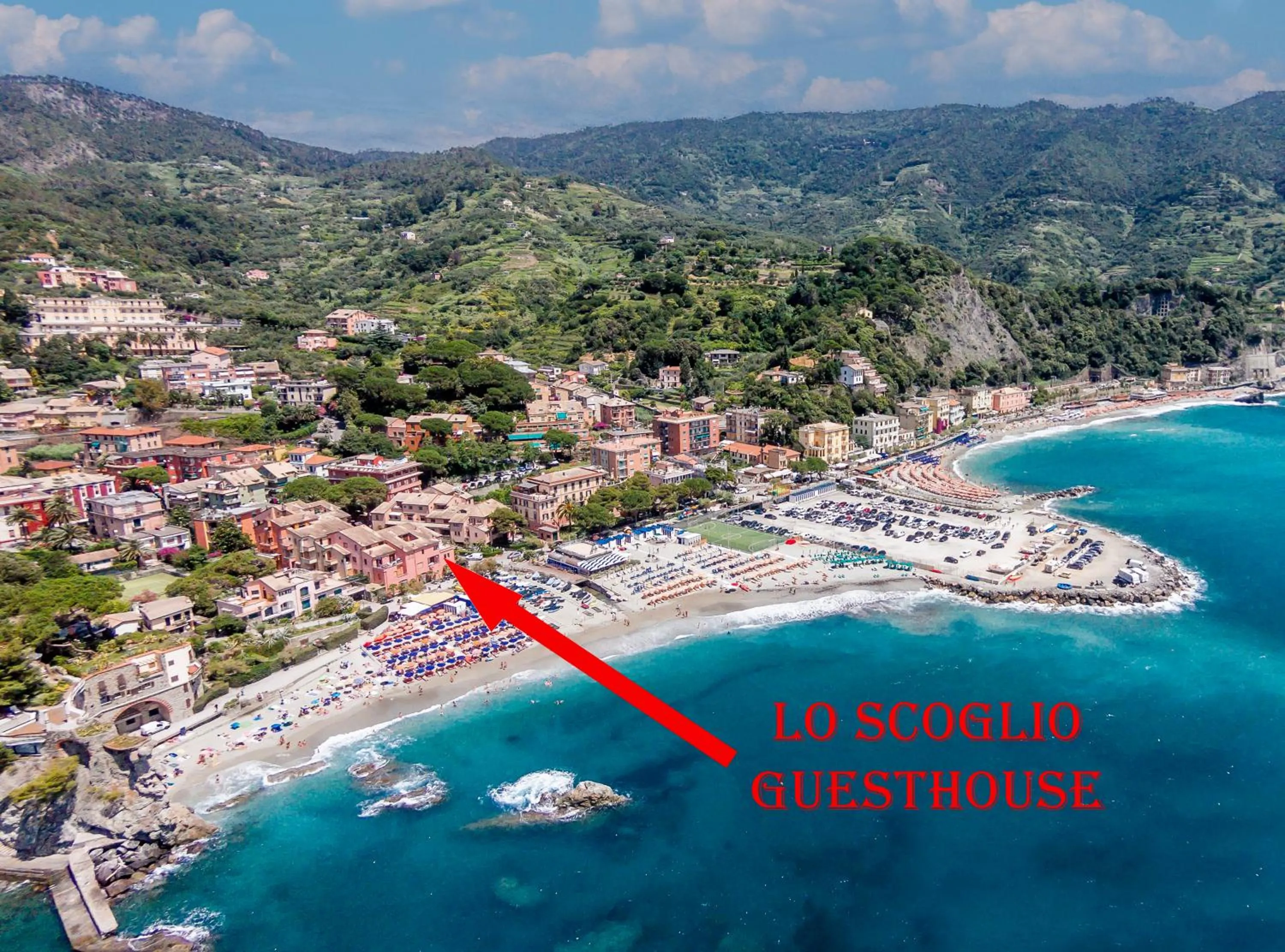 Property building in Affittacamere Lo Scoglio (Guesthouse)