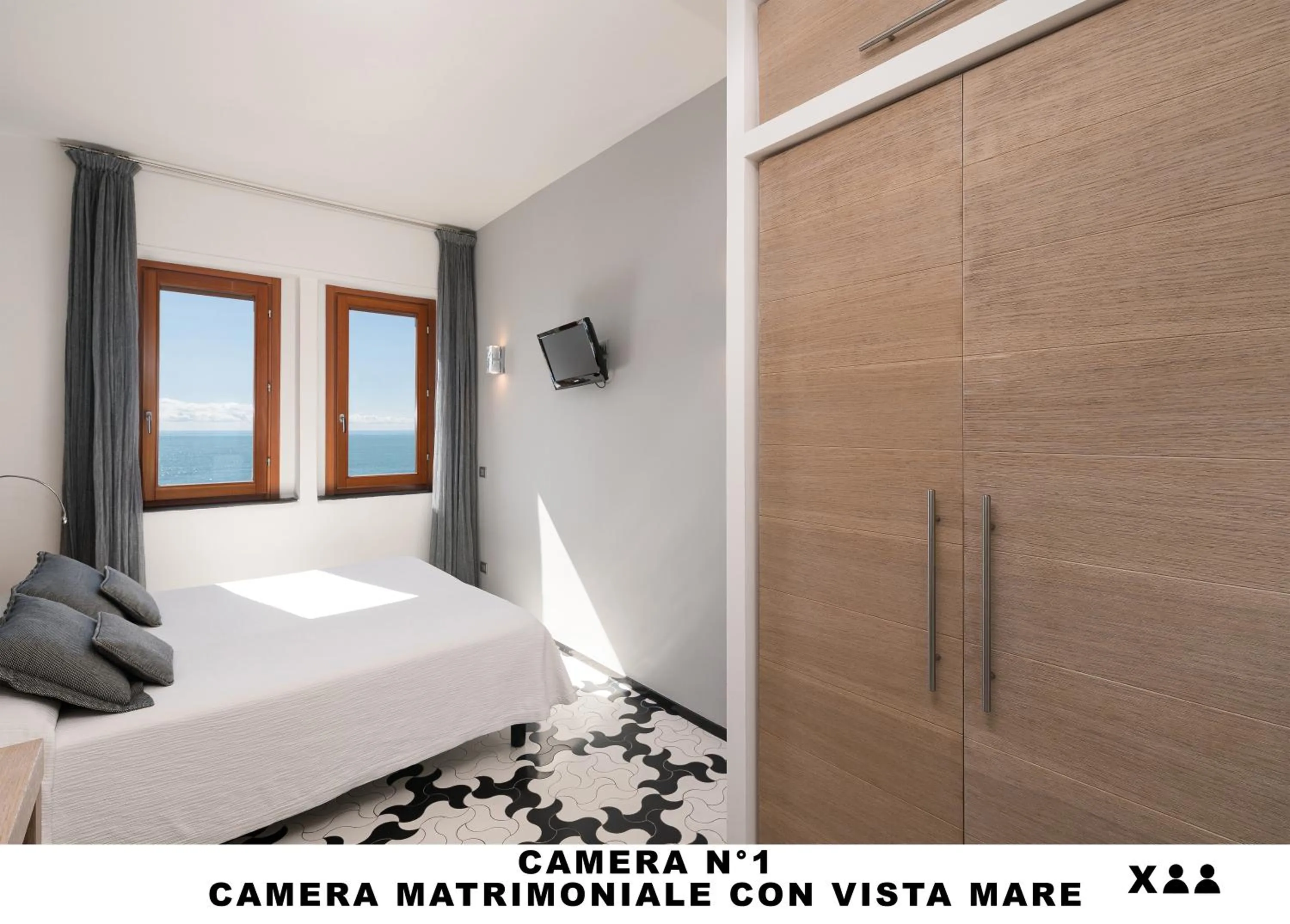 Bed in Affittacamere Lo Scoglio (Guesthouse)