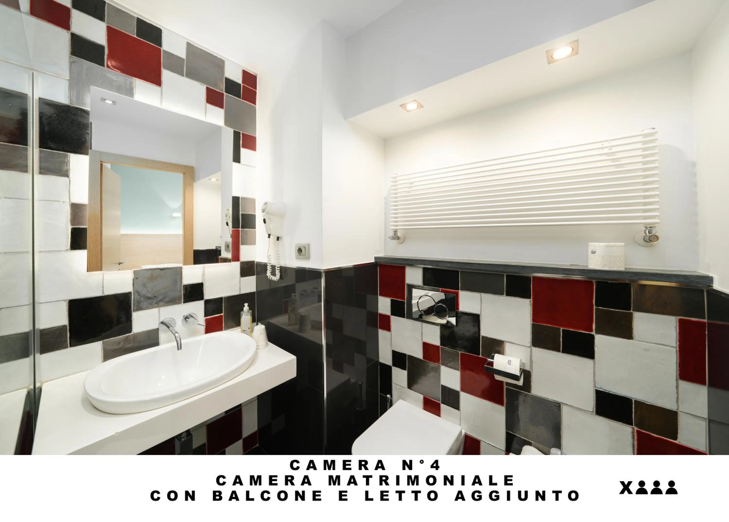 Shower in Affittacamere Lo Scoglio (Guesthouse)