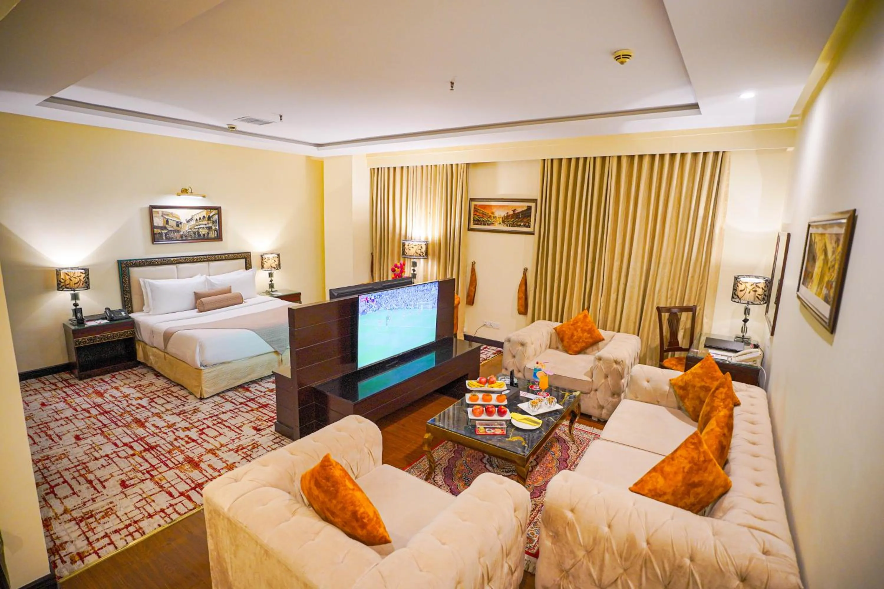 Bed in Ramada by Wyndham Islamabad