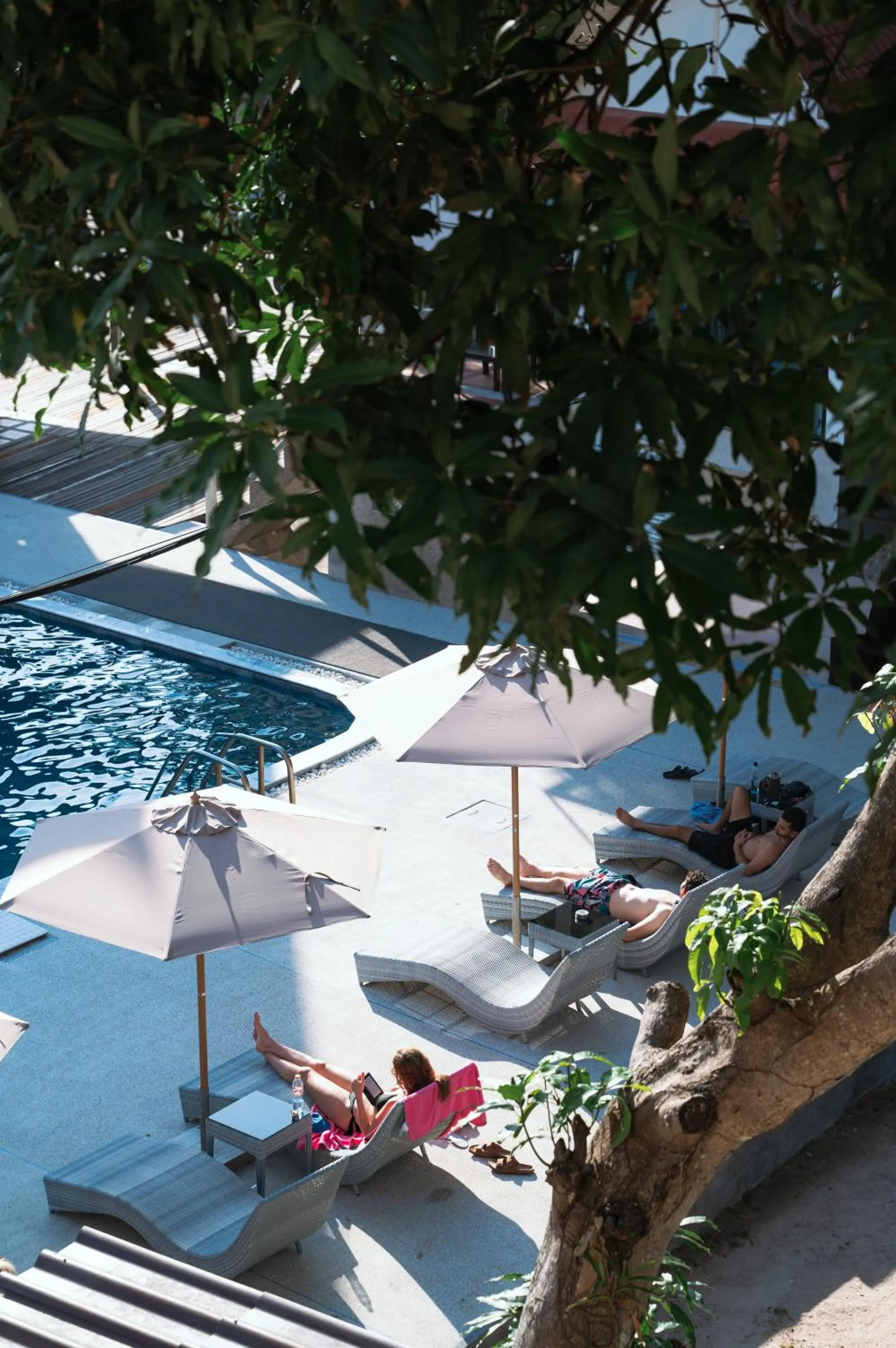 Swimming pool in Asia Divers Resort