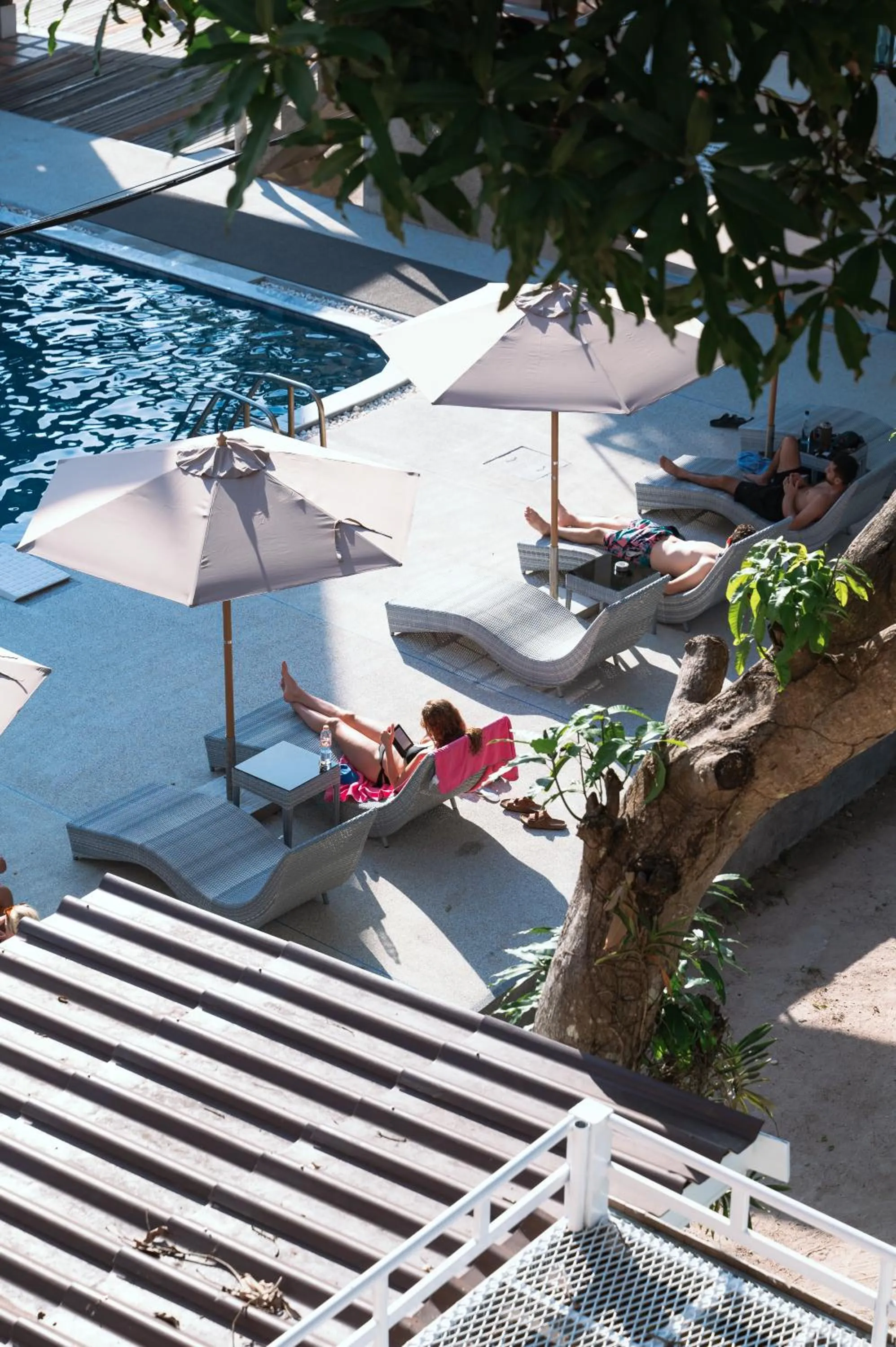 Swimming pool in Asia Divers Resort