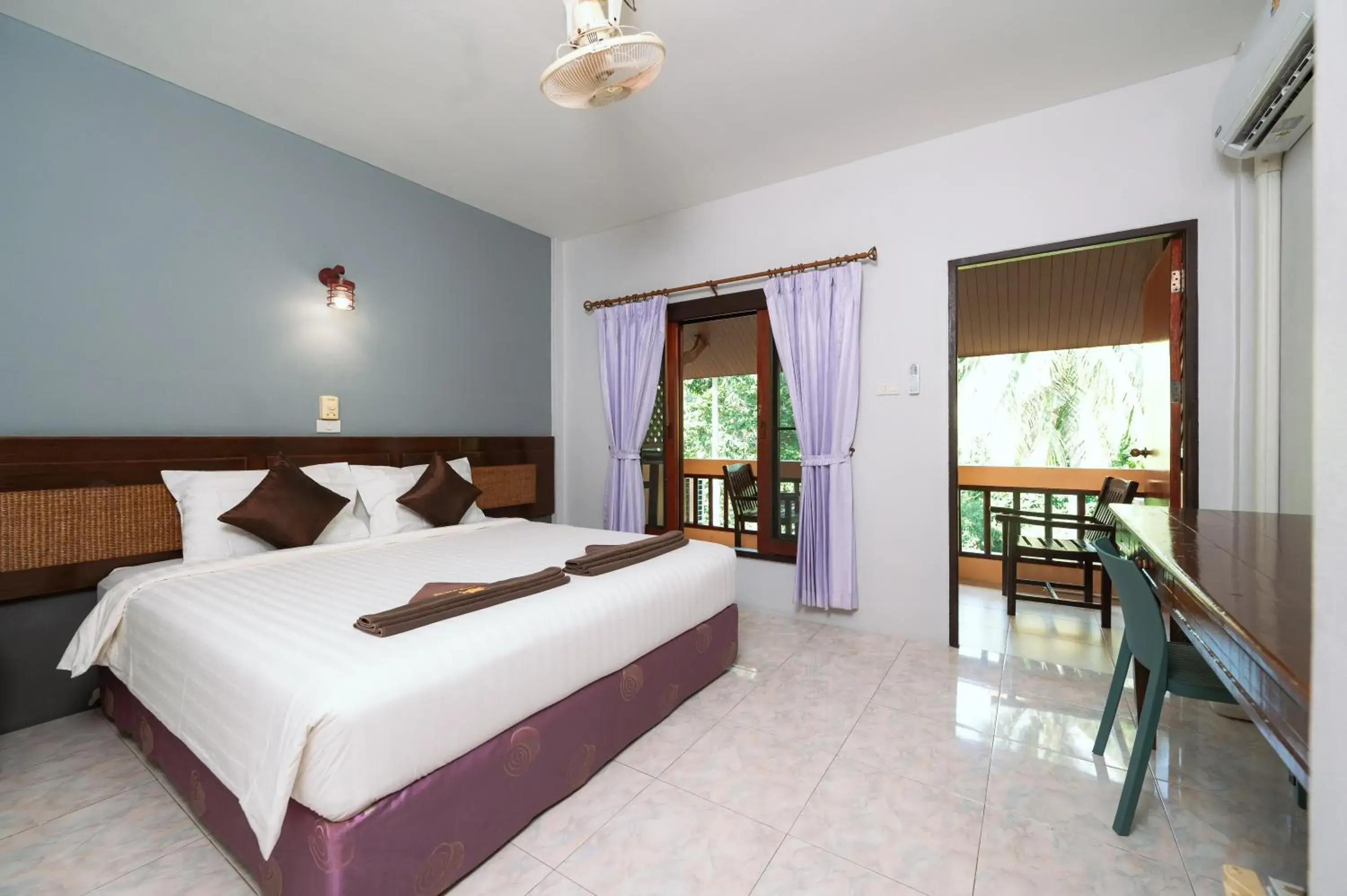 Comfort Double or Twin Room with Fan in Asia Divers Resort Comfort Double or Twin Room with Fan in Asia Divers Resort
