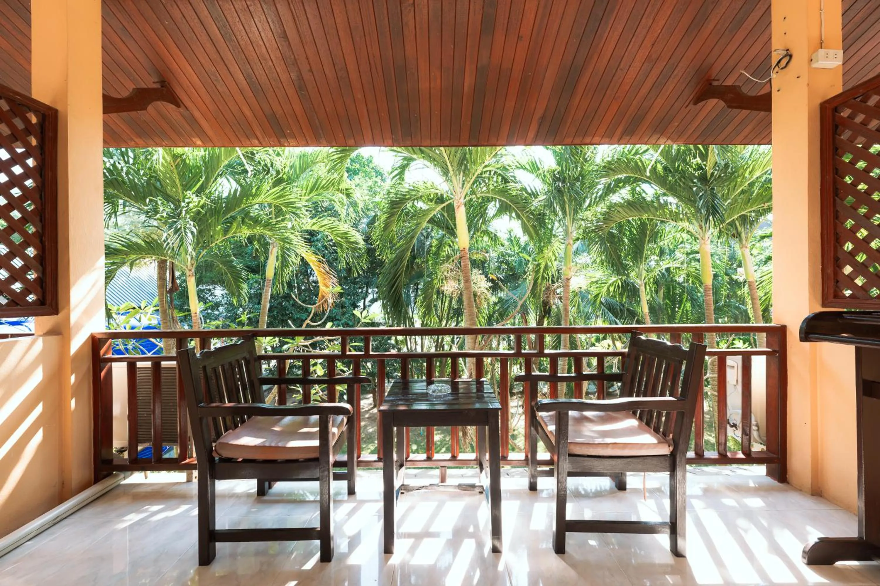 Balcony/Terrace in Asia Divers Resort