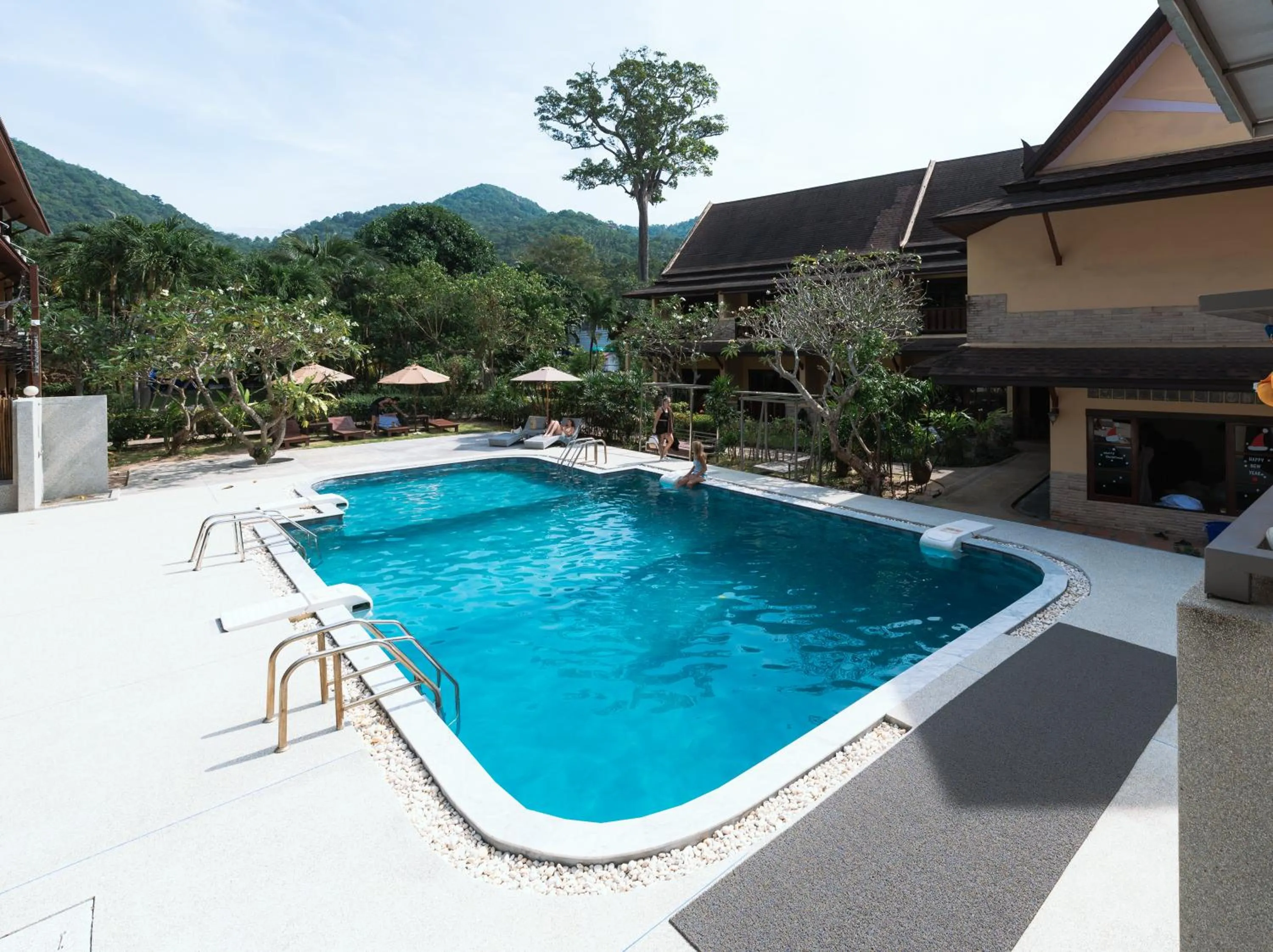 Swimming pool in Asia Divers Resort
