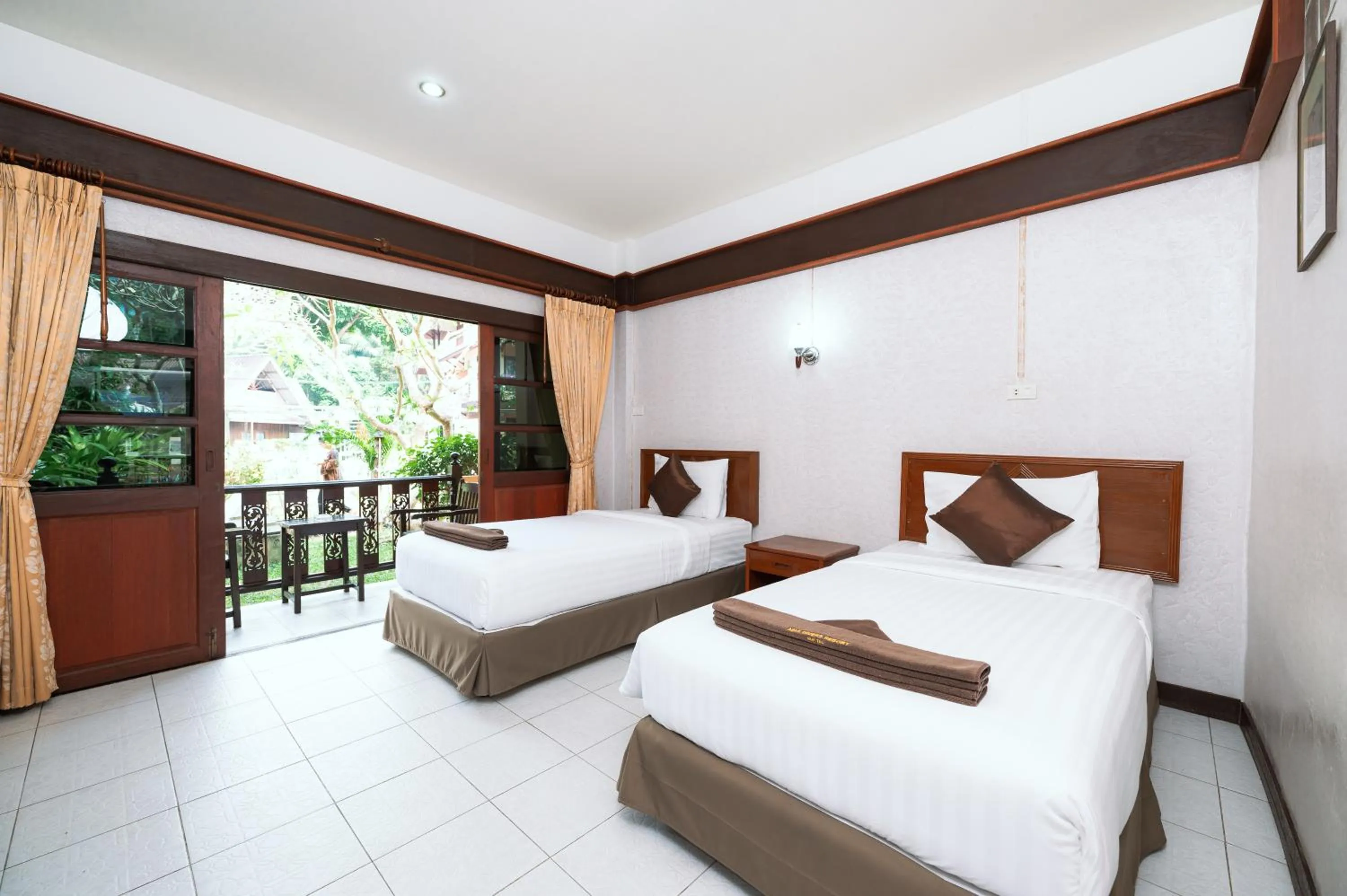 Bedroom, Bed in Asia Divers Resort