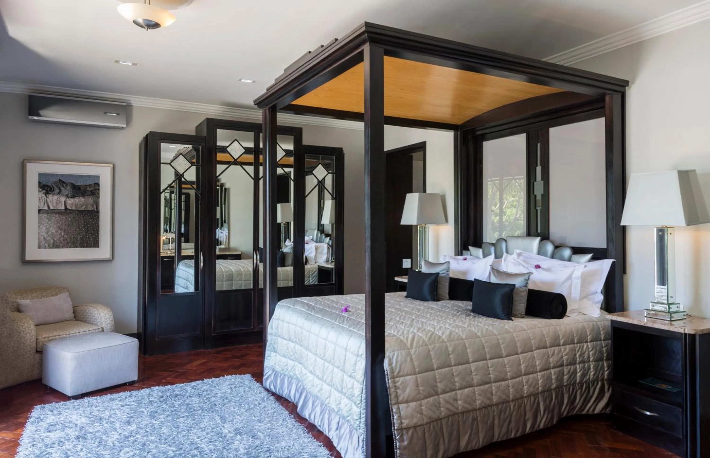 Bed in No5 Boutique Art Hotel by Mantis