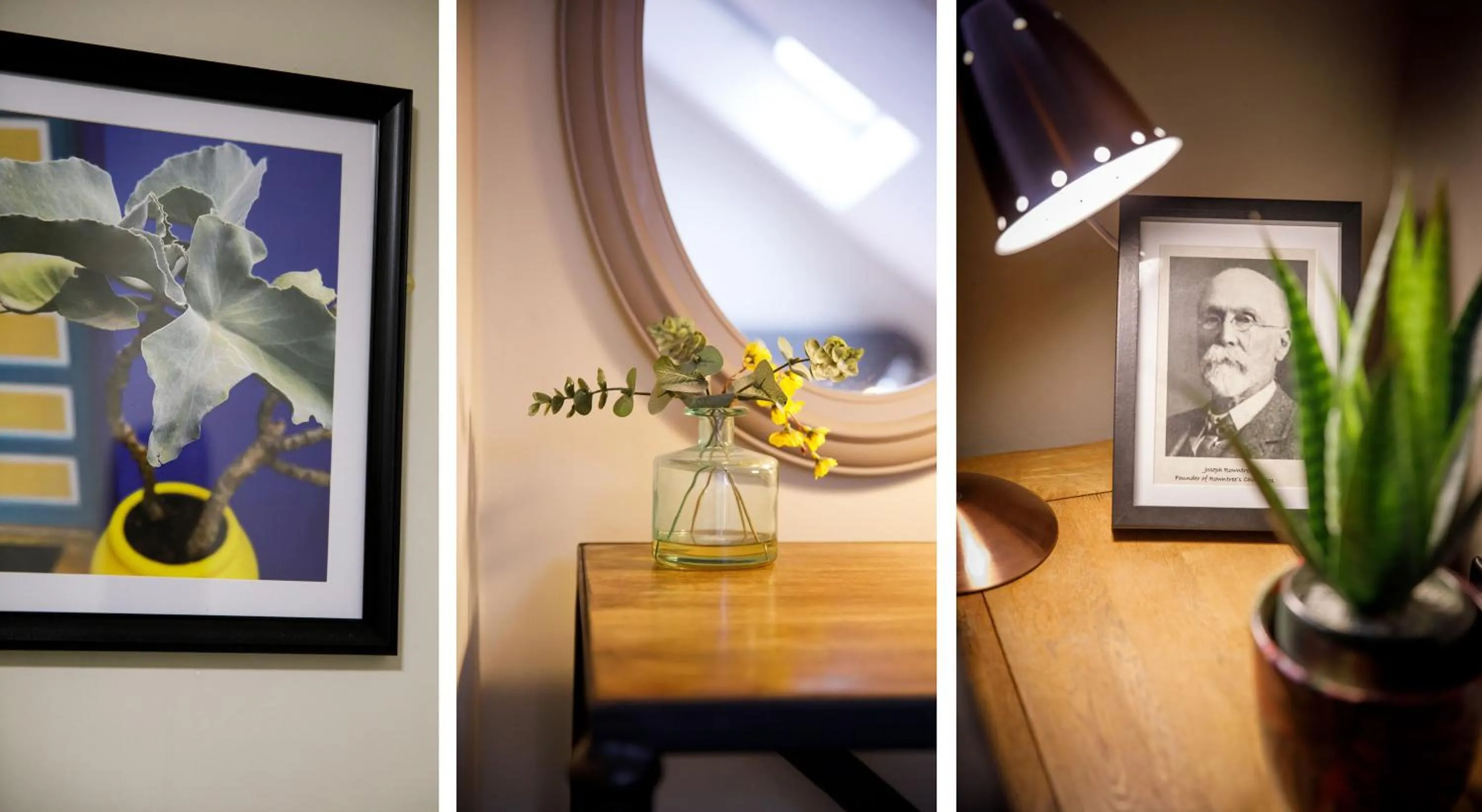 Decorative detail in Clearly Apartments Bootham York