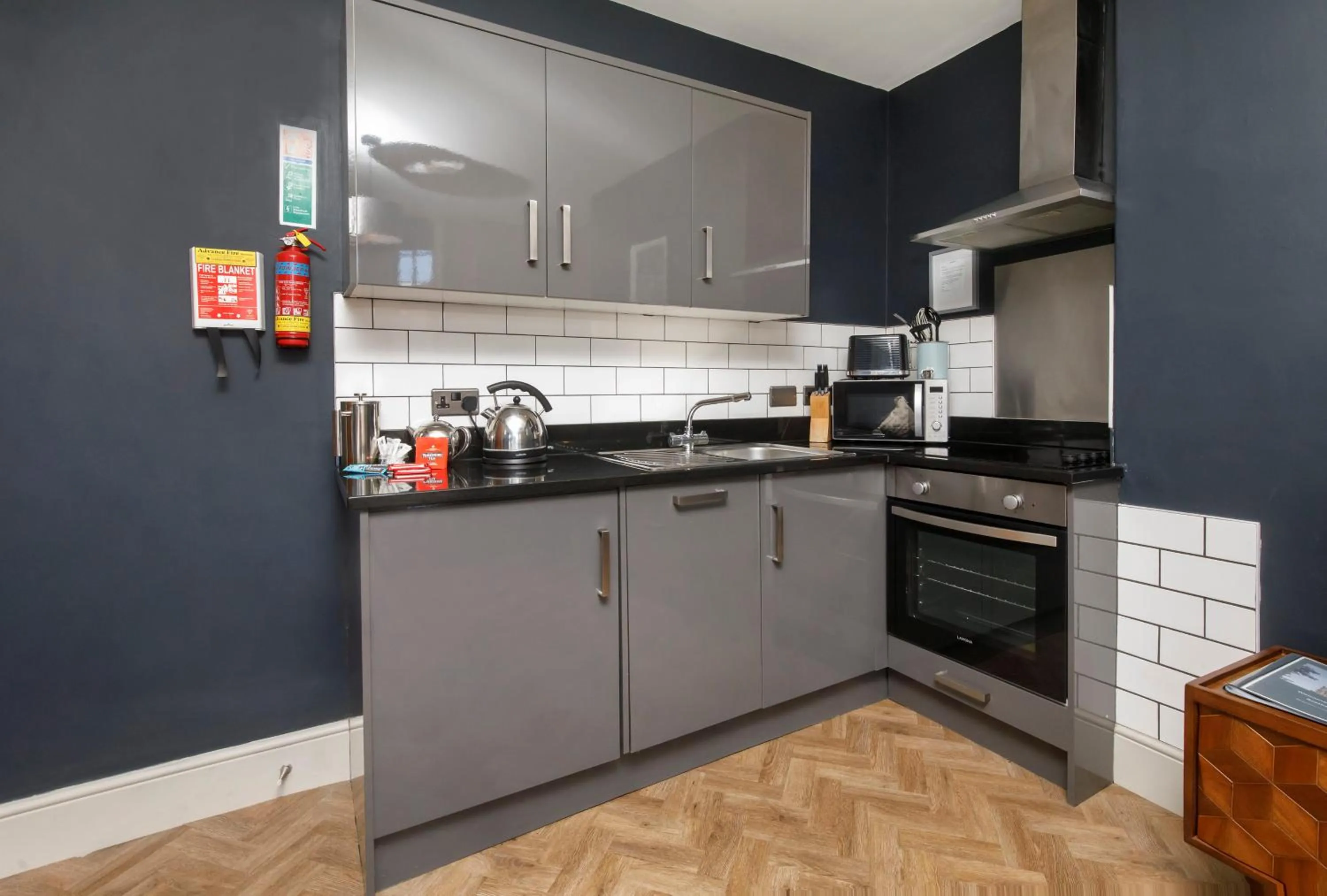 Kitchen or kitchenette in Clearly Apartments Bootham York