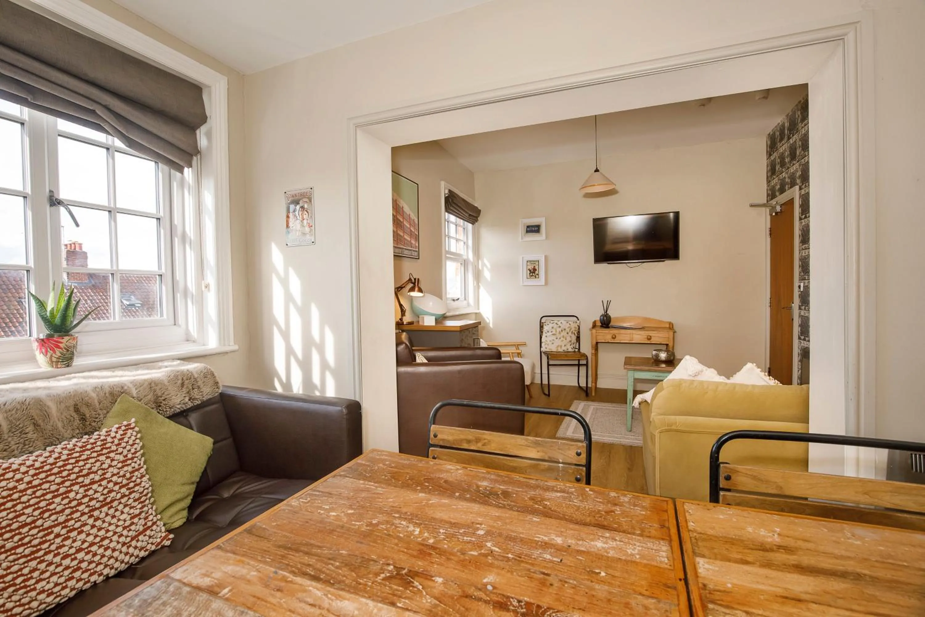 Dining area in Clearly Apartments Bootham York