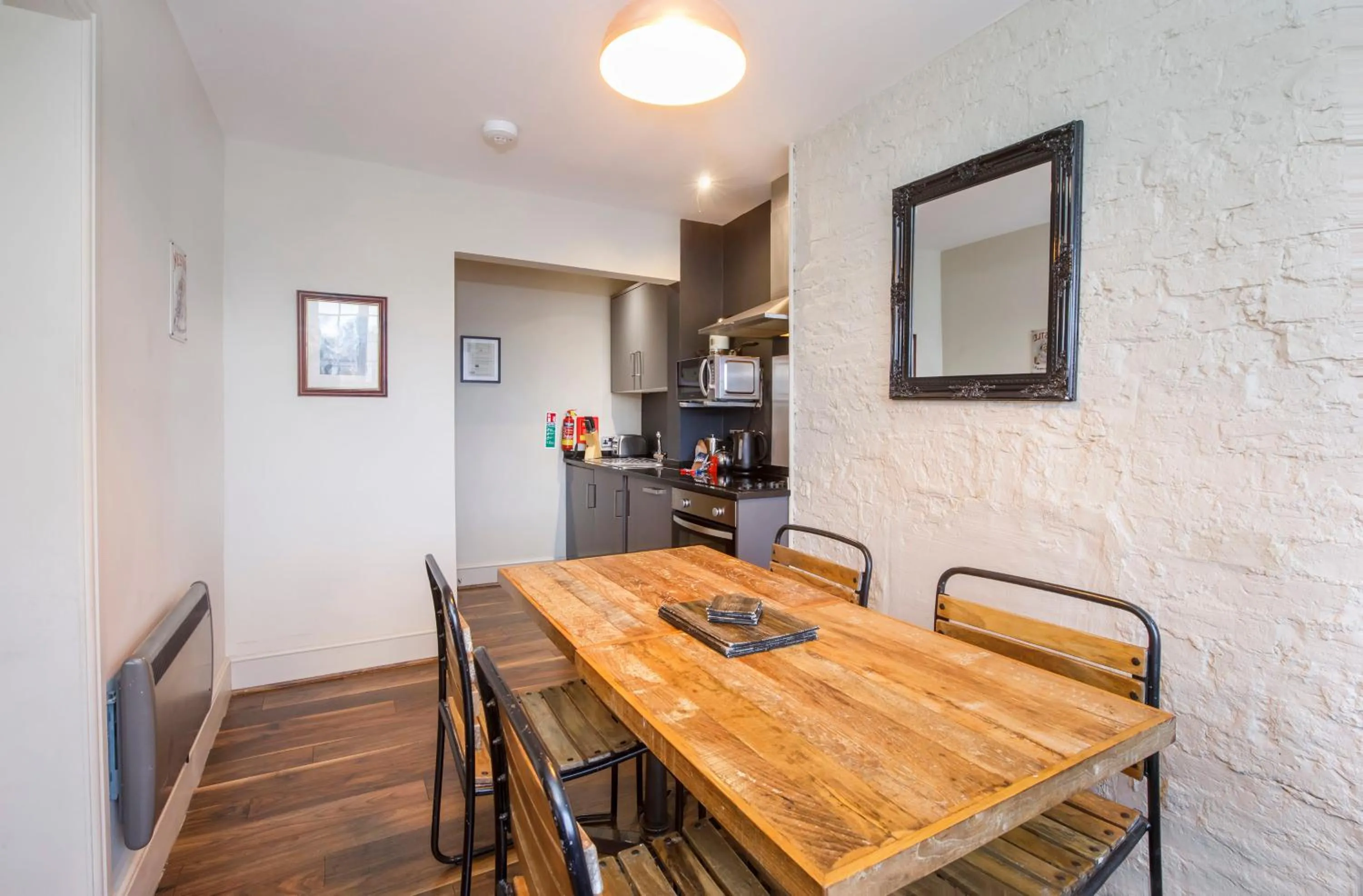 Dining area in Clearly Apartments Bootham York