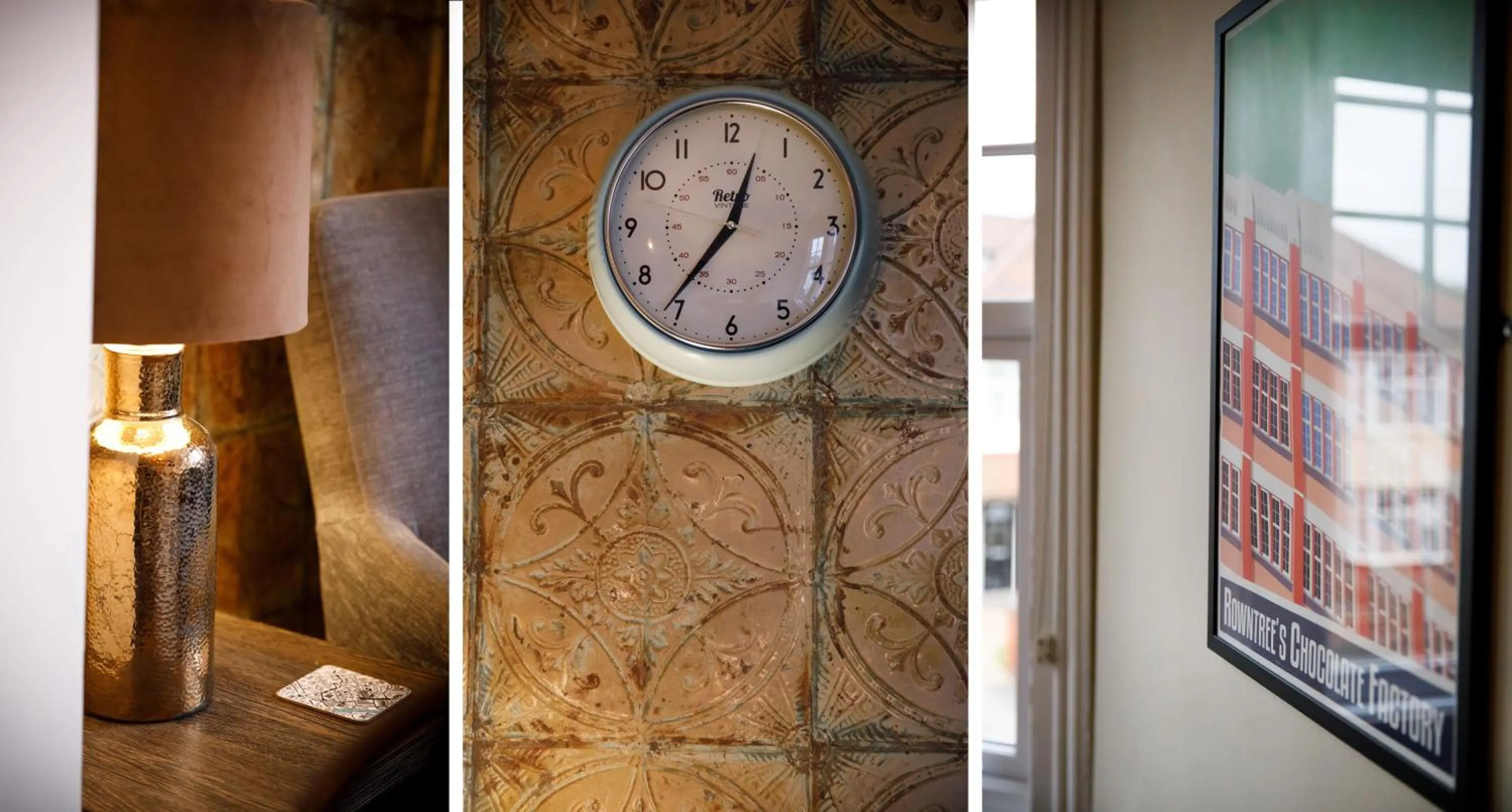 Decorative detail in Clearly Apartments Bootham York