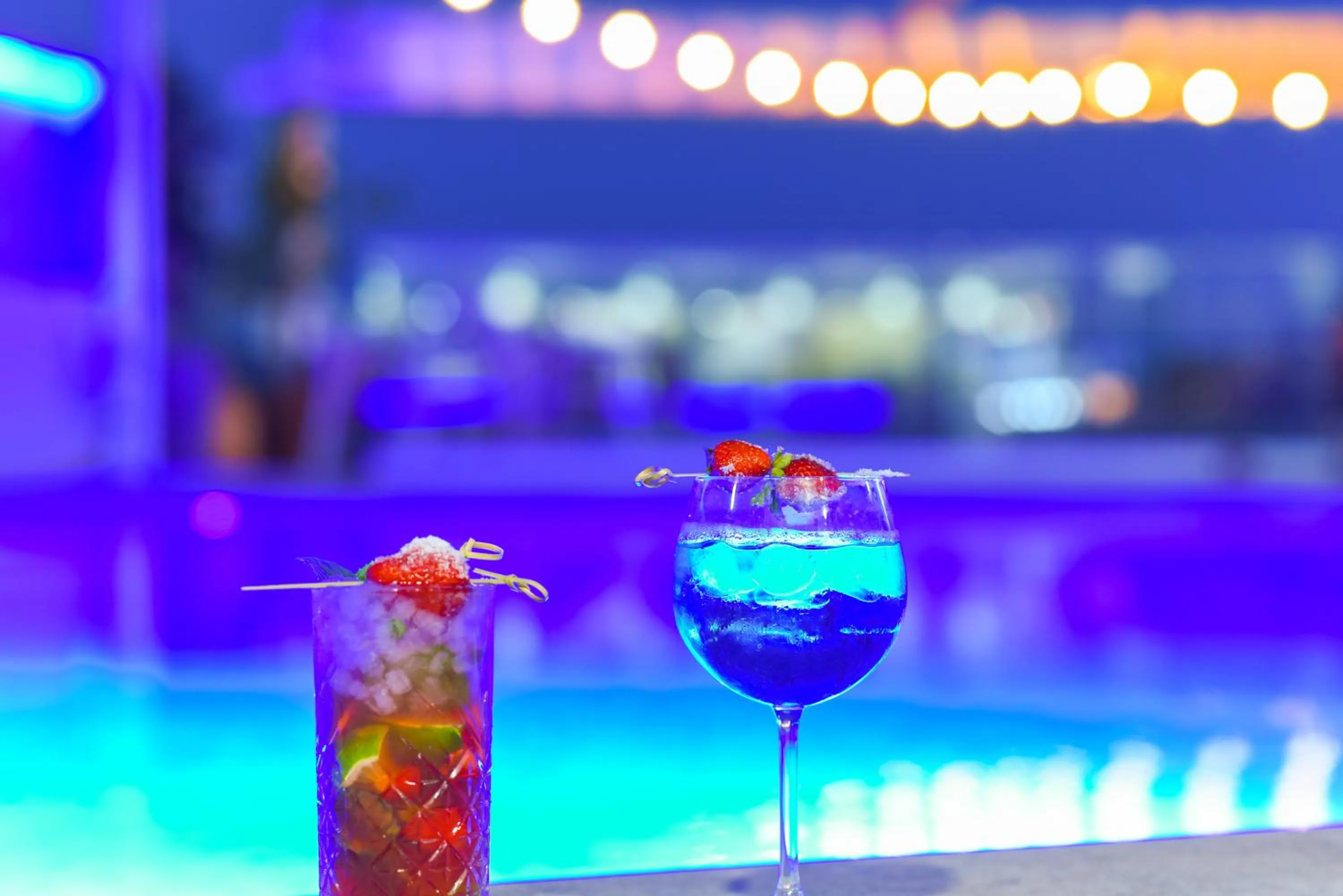 Pool view in Denise Beach Hotel