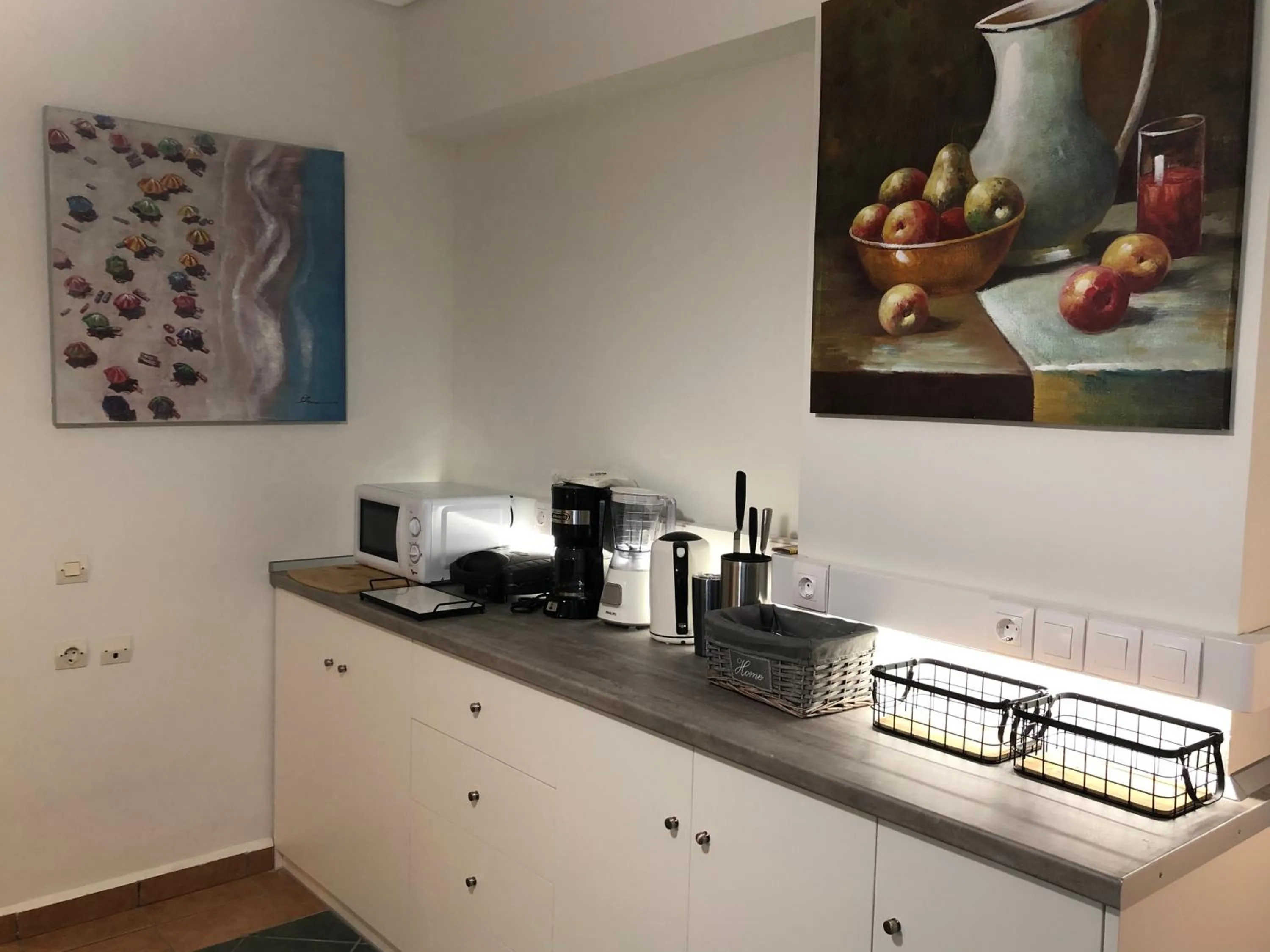 Kitchen or kitchenette in Denise Beach Hotel